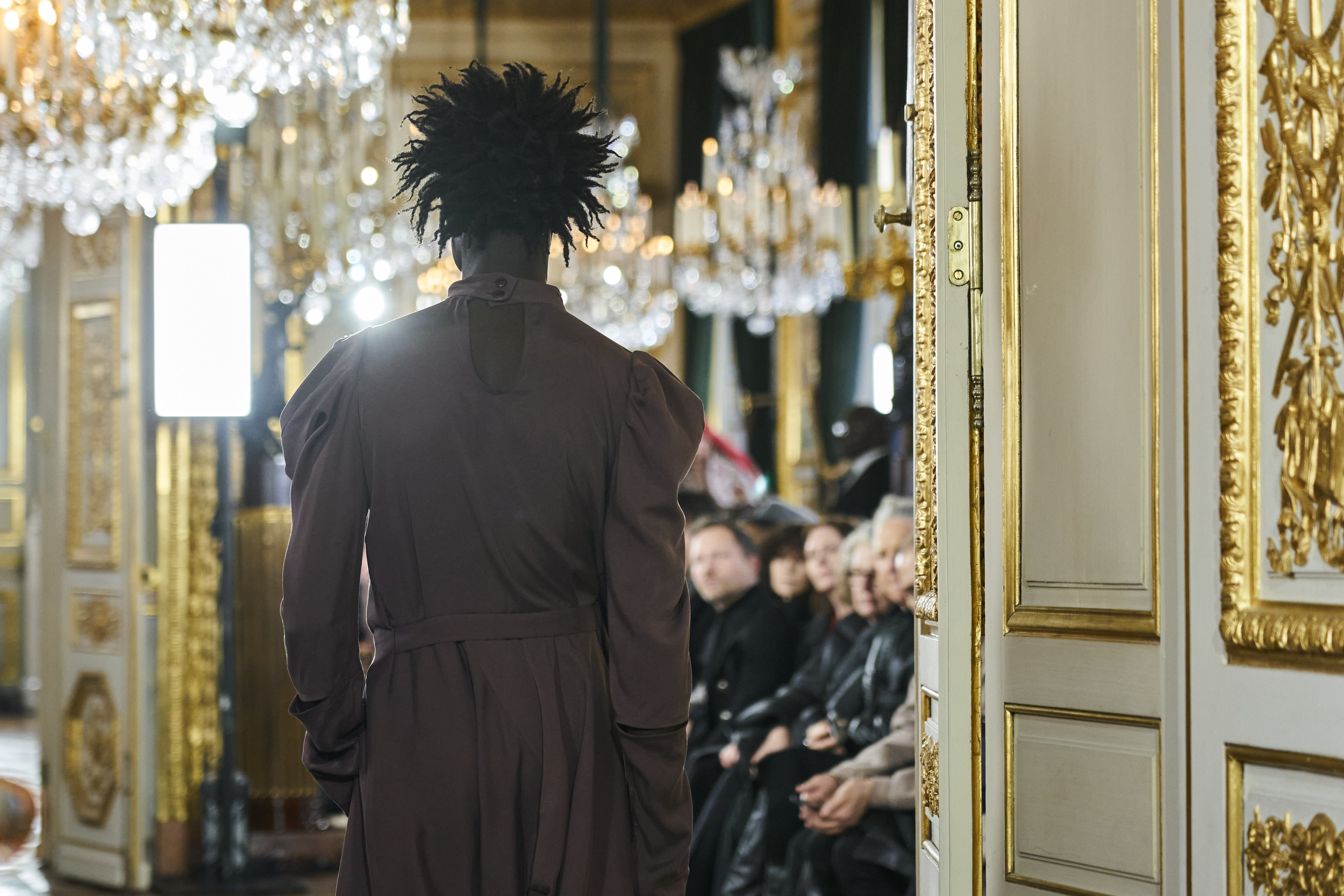 Andreas Kronthaler For Vivienne Westwood Fall 2023 Fashion Show Atmosphere