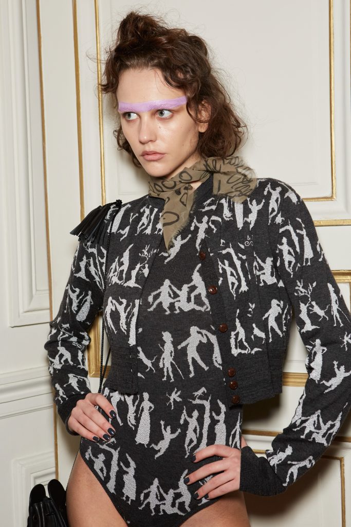 Andreas Kronthaler For Vivienne Westwood Fall 2023 Fashion Show Backstage