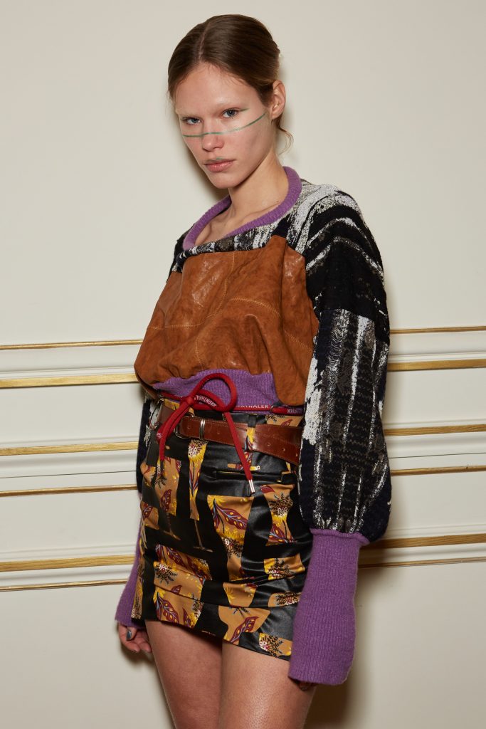 Andreas Kronthaler For Vivienne Westwood Fall 2023 Fashion Show Backstage