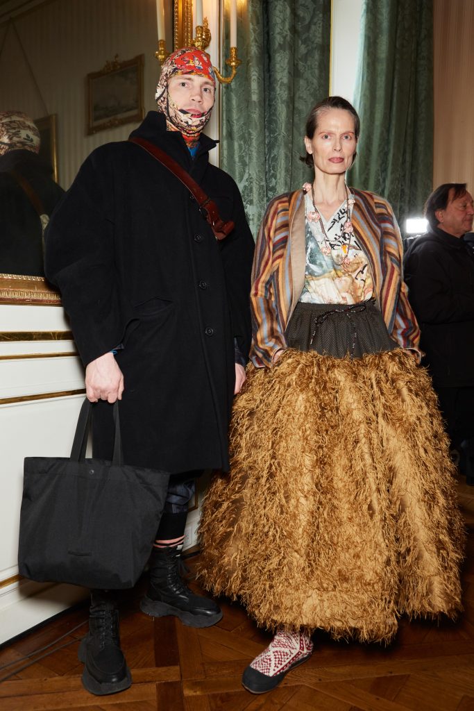 Andreas Kronthaler For Vivienne Westwood Fall 2023 Fashion Show Backstage