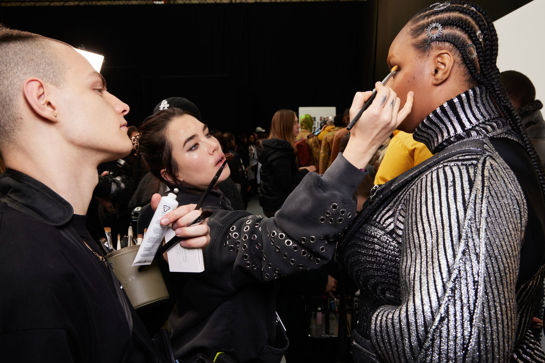 Off-white Fall 2023 Fashion Show Backstage