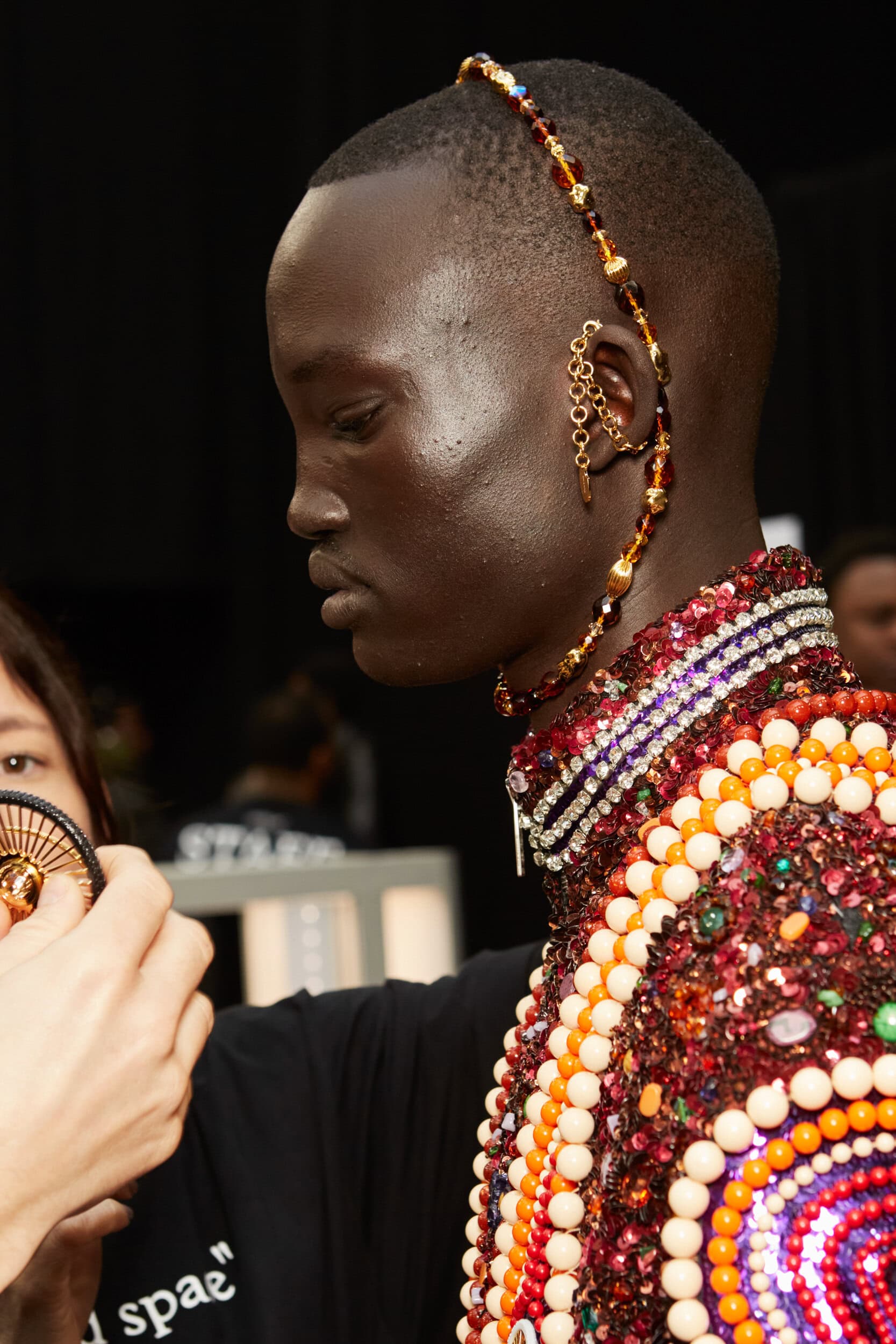 Off-white Fall 2023 Fashion Show Backstage