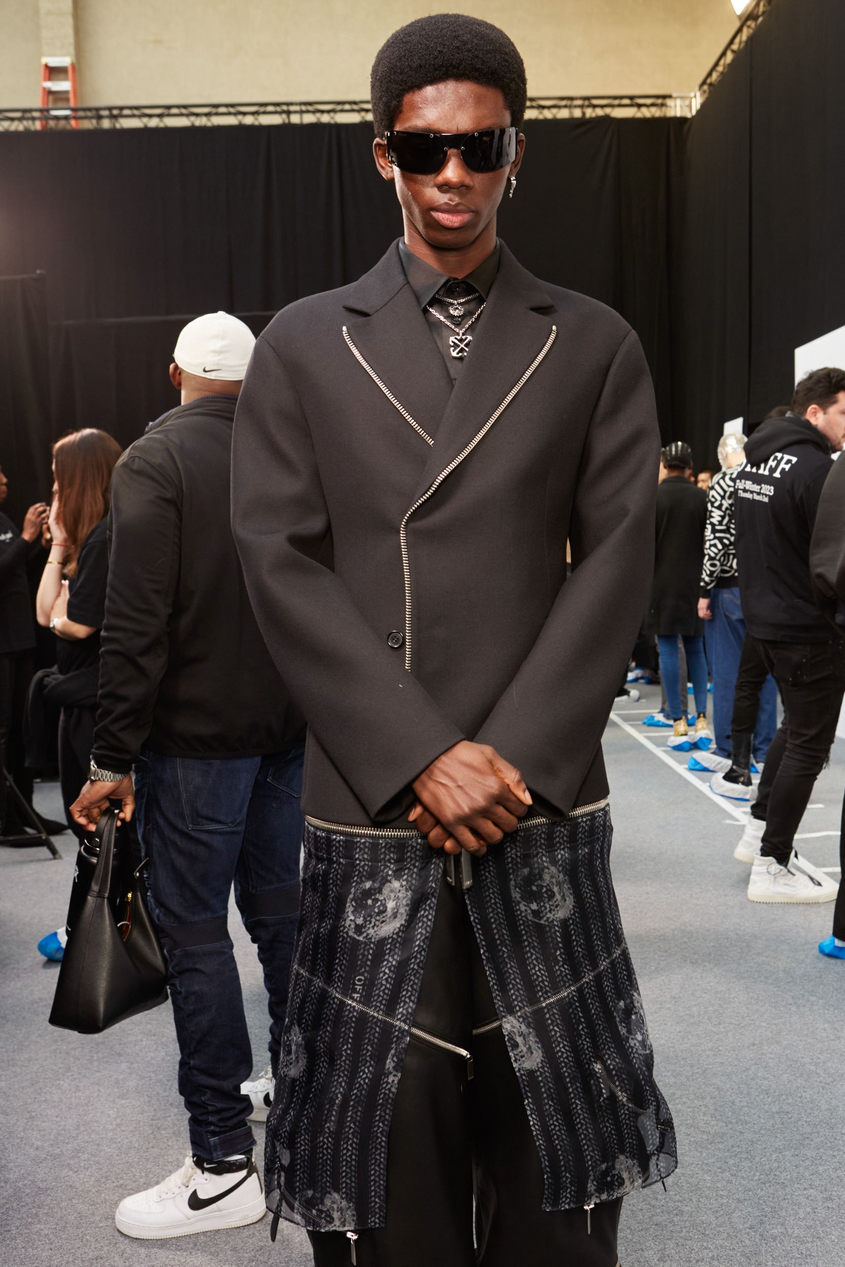 Off-white Fall 2023 Fashion Show Backstage