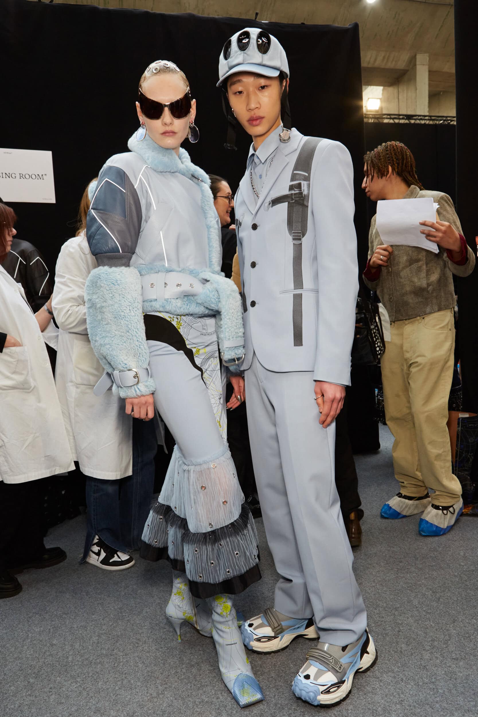 Off-white Fall 2023 Fashion Show Backstage