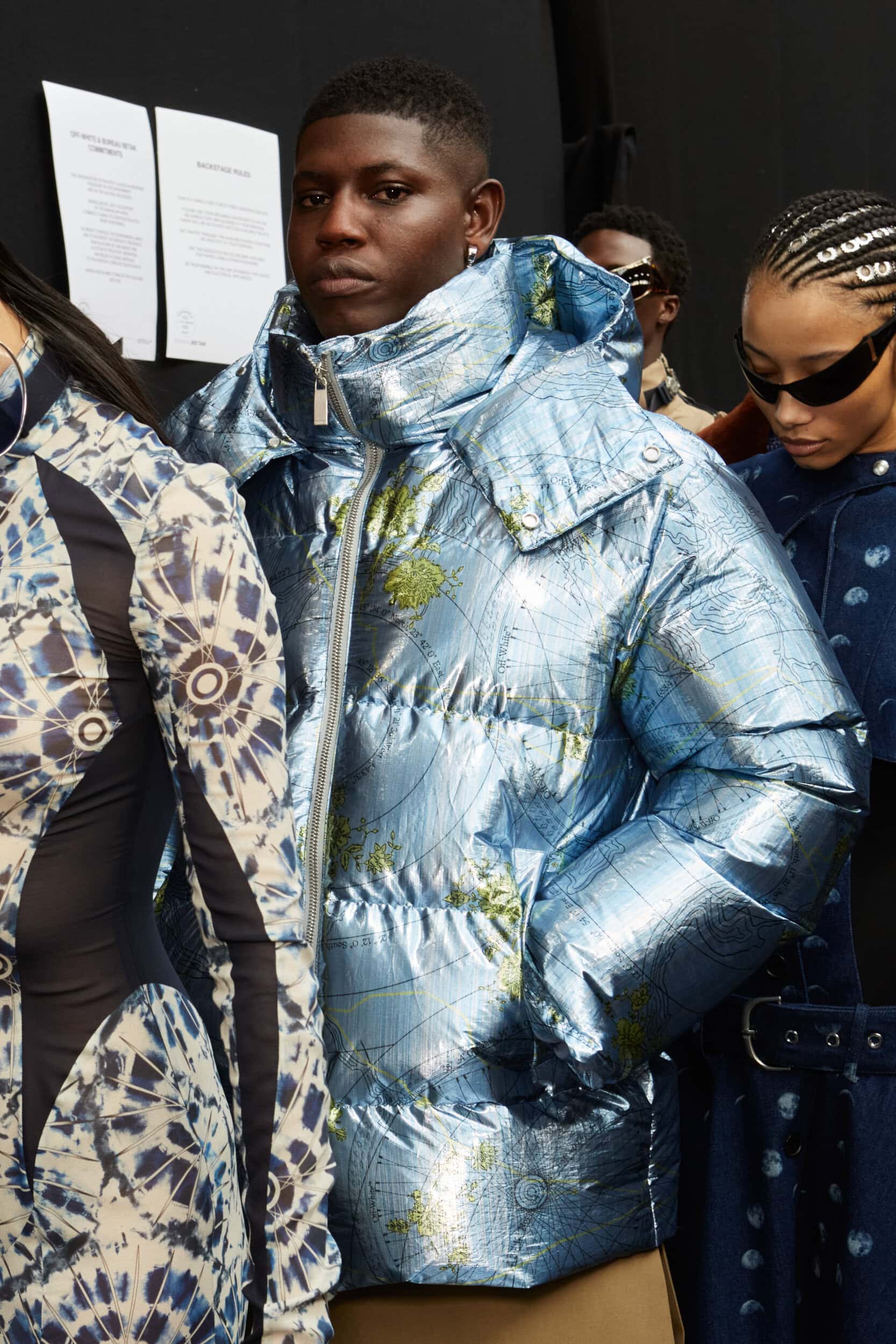 Off-white Fall 2023 Fashion Show Backstage