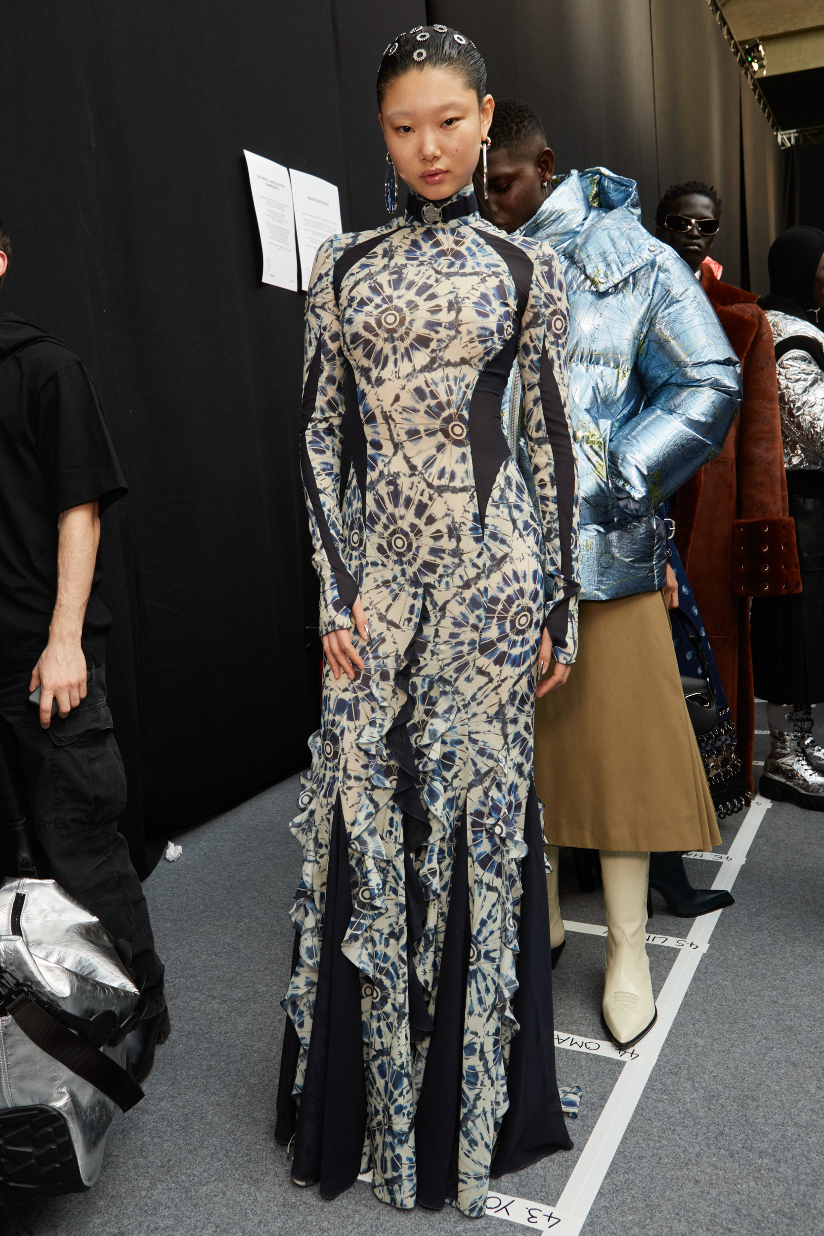 Off-white Fall 2023 Fashion Show Backstage