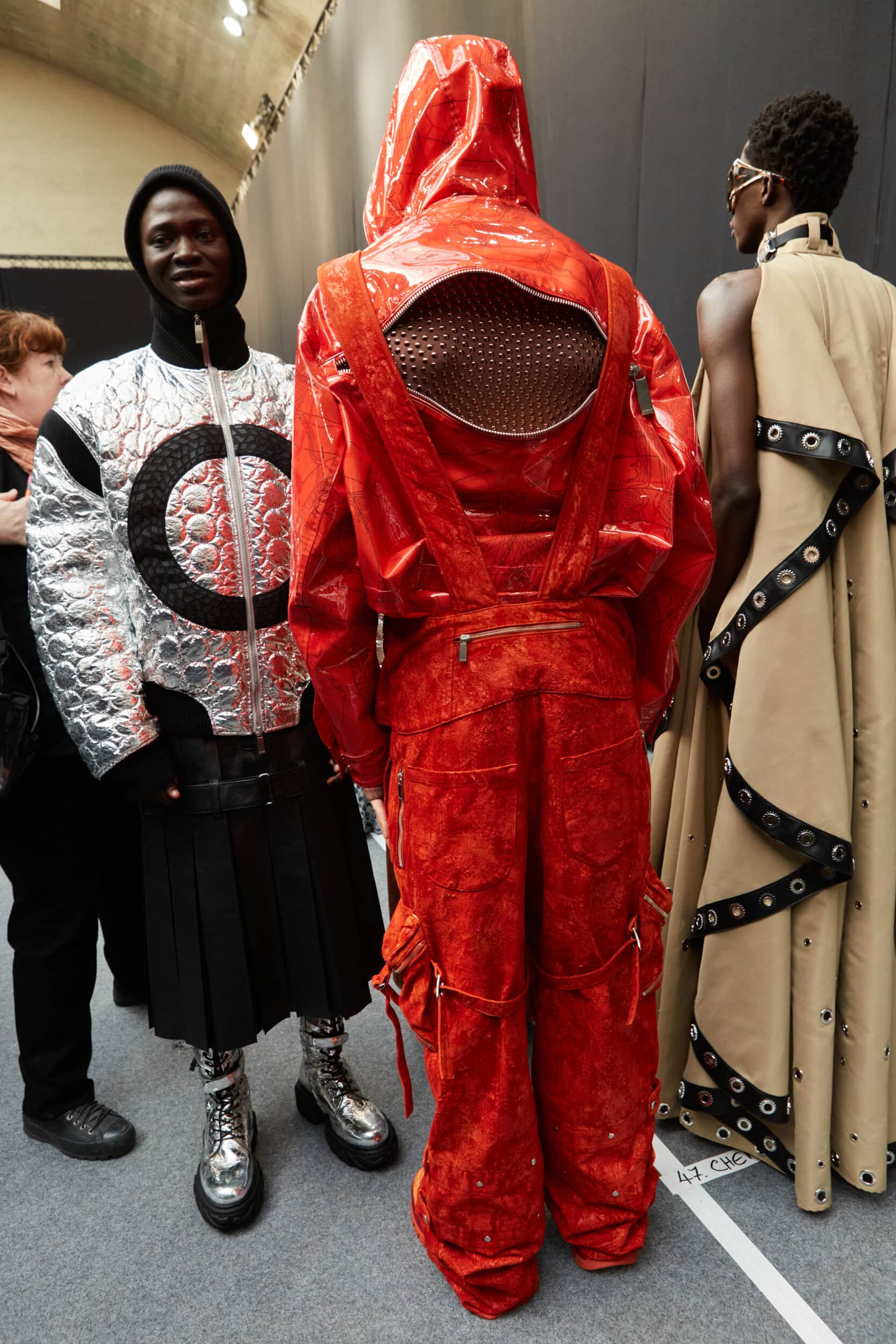 Off-white Fall 2023 Fashion Show Backstage