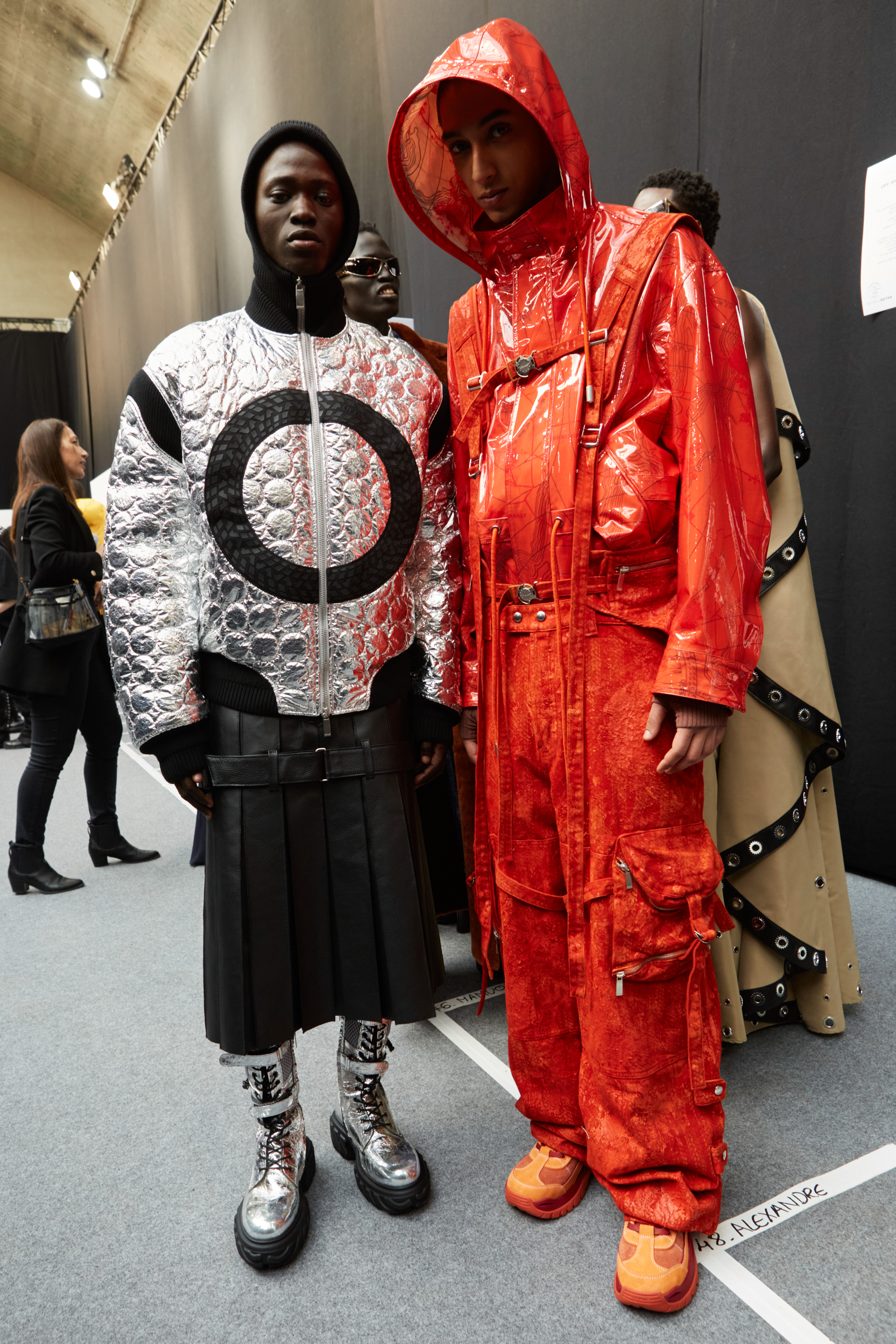 Off-white Fall 2023 Fashion Show Backstage