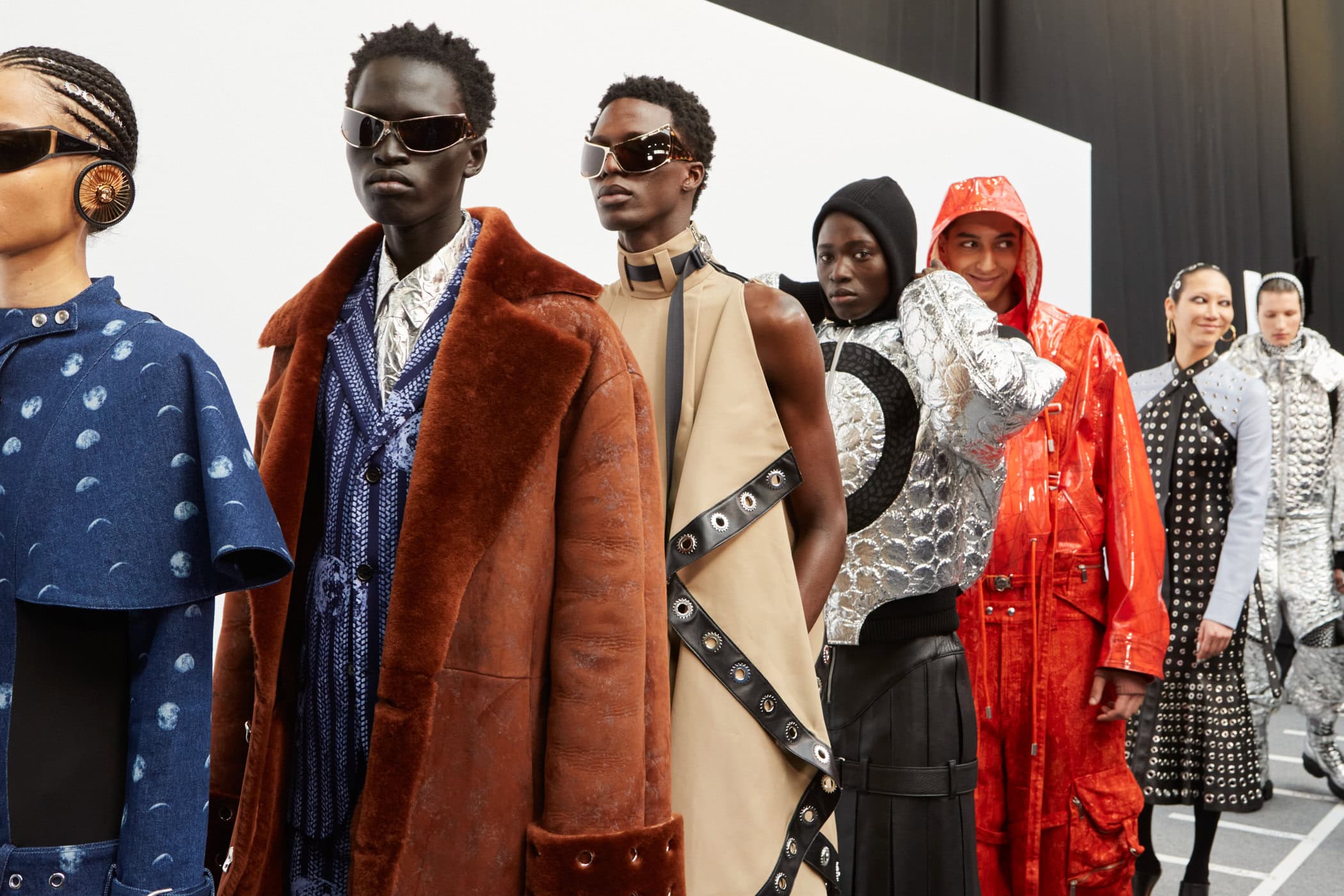 Off-white Fall 2023 Fashion Show Backstage