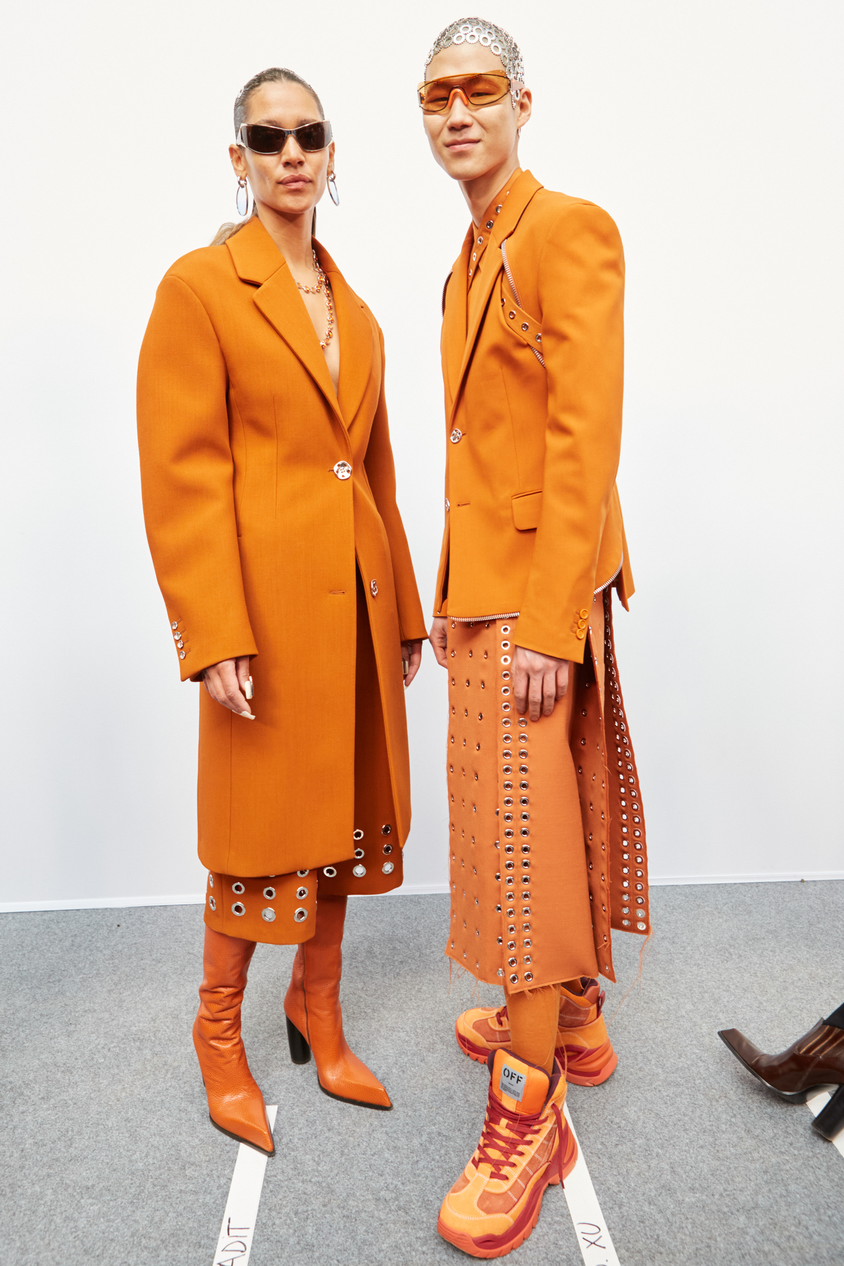 Off-white Fall 2023 Fashion Show Backstage