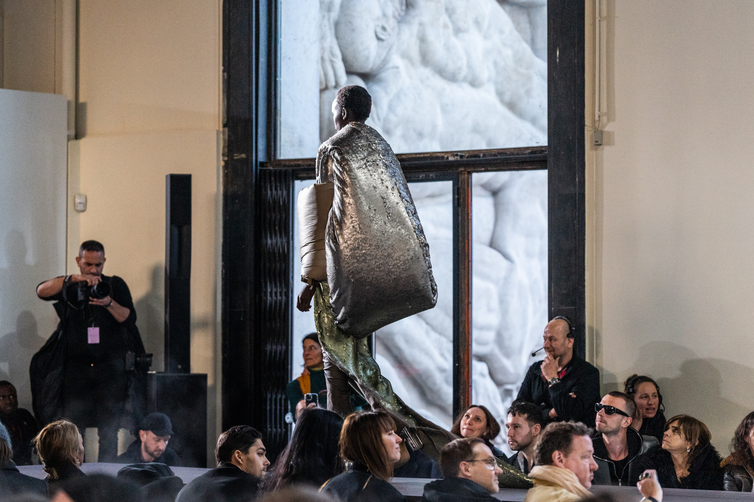 Rick Owens Fall 2023 Fashion Show Atmosphere