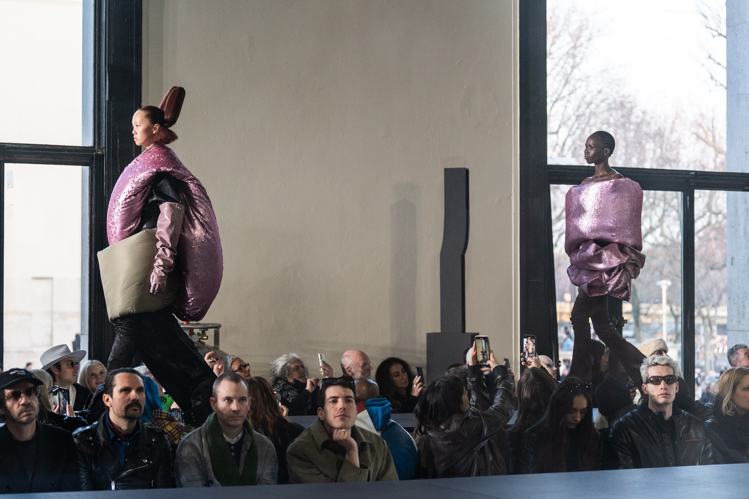 Rick Owens Fall 2023 Fashion Show Atmosphere