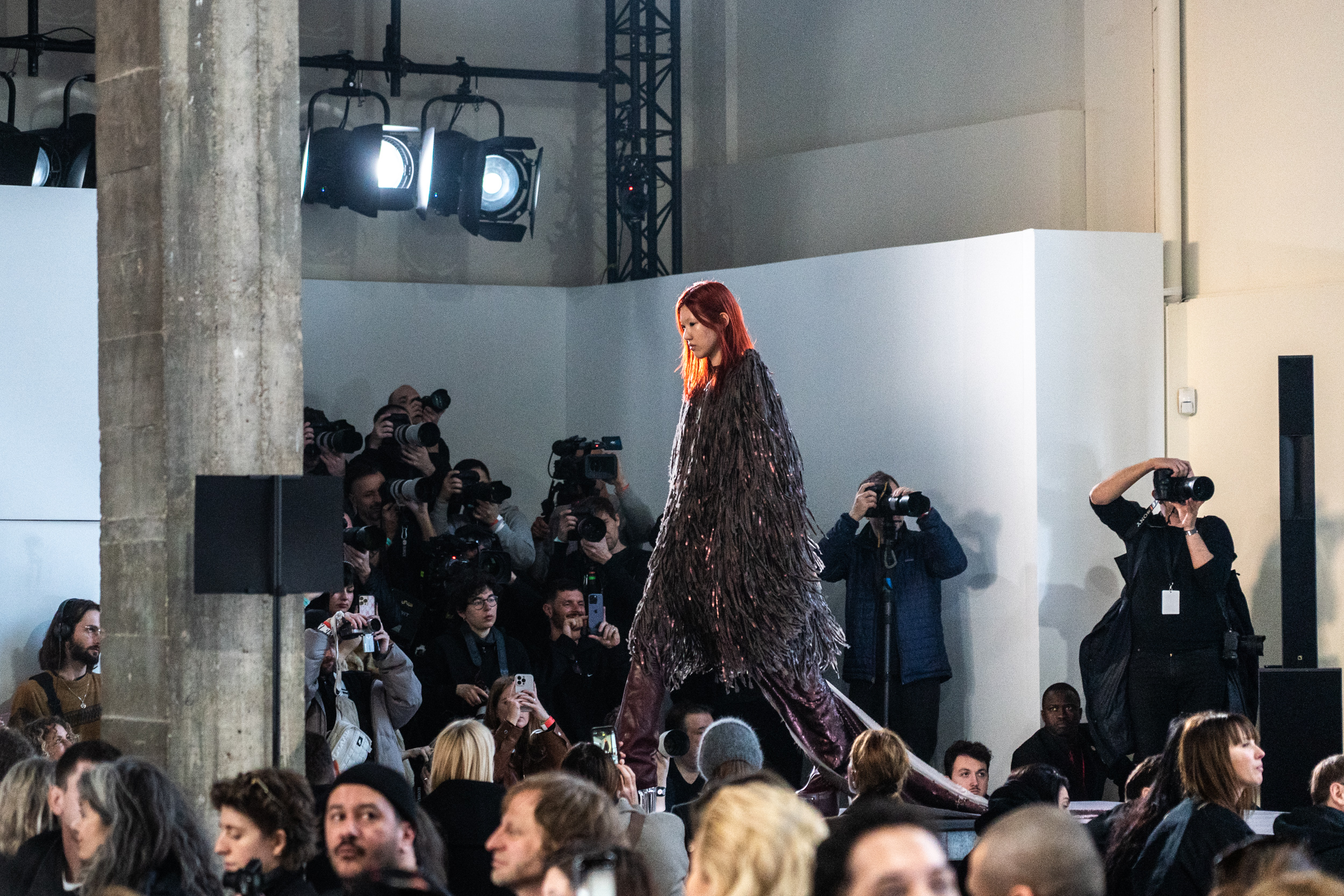 Rick Owens Fall 2023 Fashion Show Atmosphere