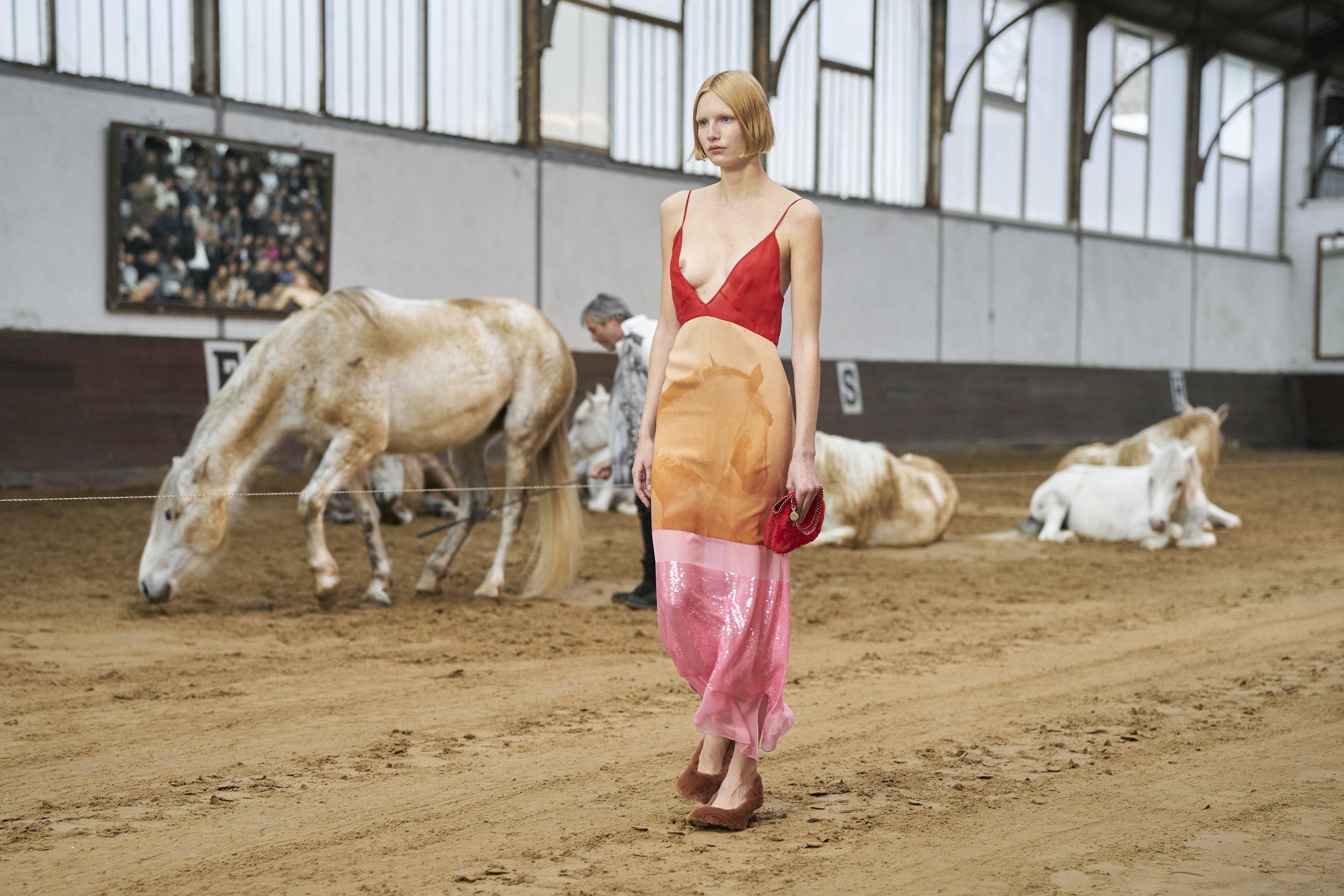 Stella Mccartney Fall 2023 Fashion Show Atmosphere