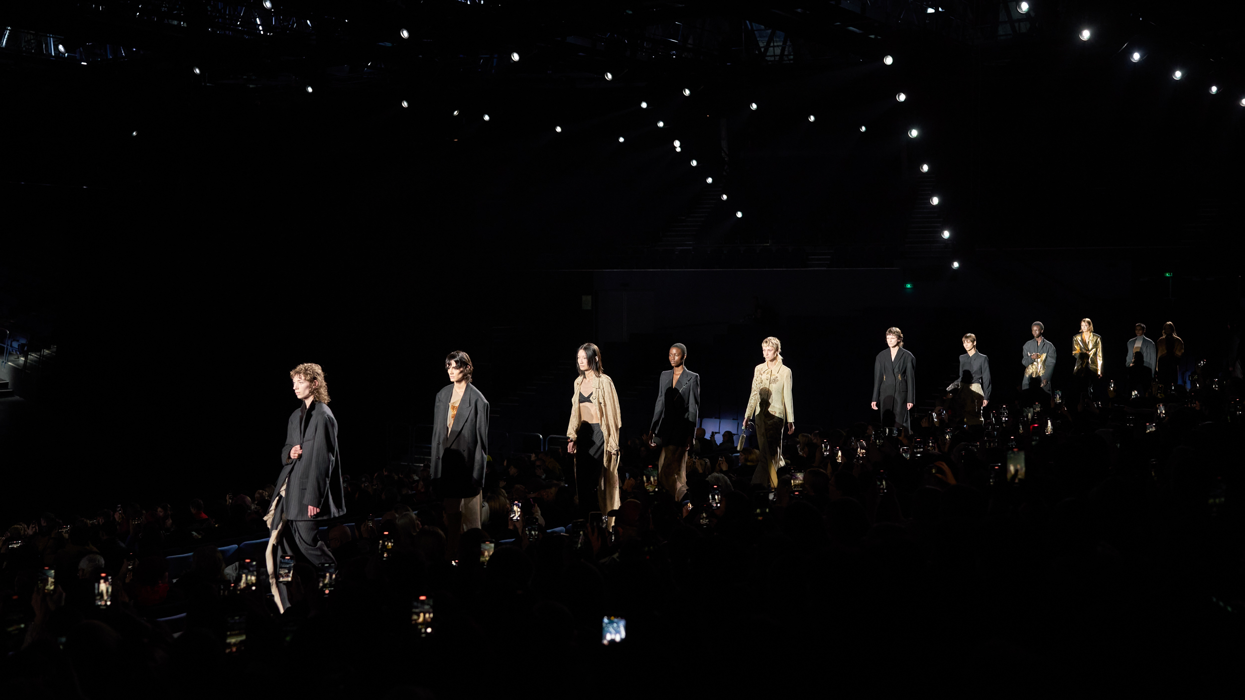 Dries Van Noten Fall 2023 Fashion Show Atmosphere