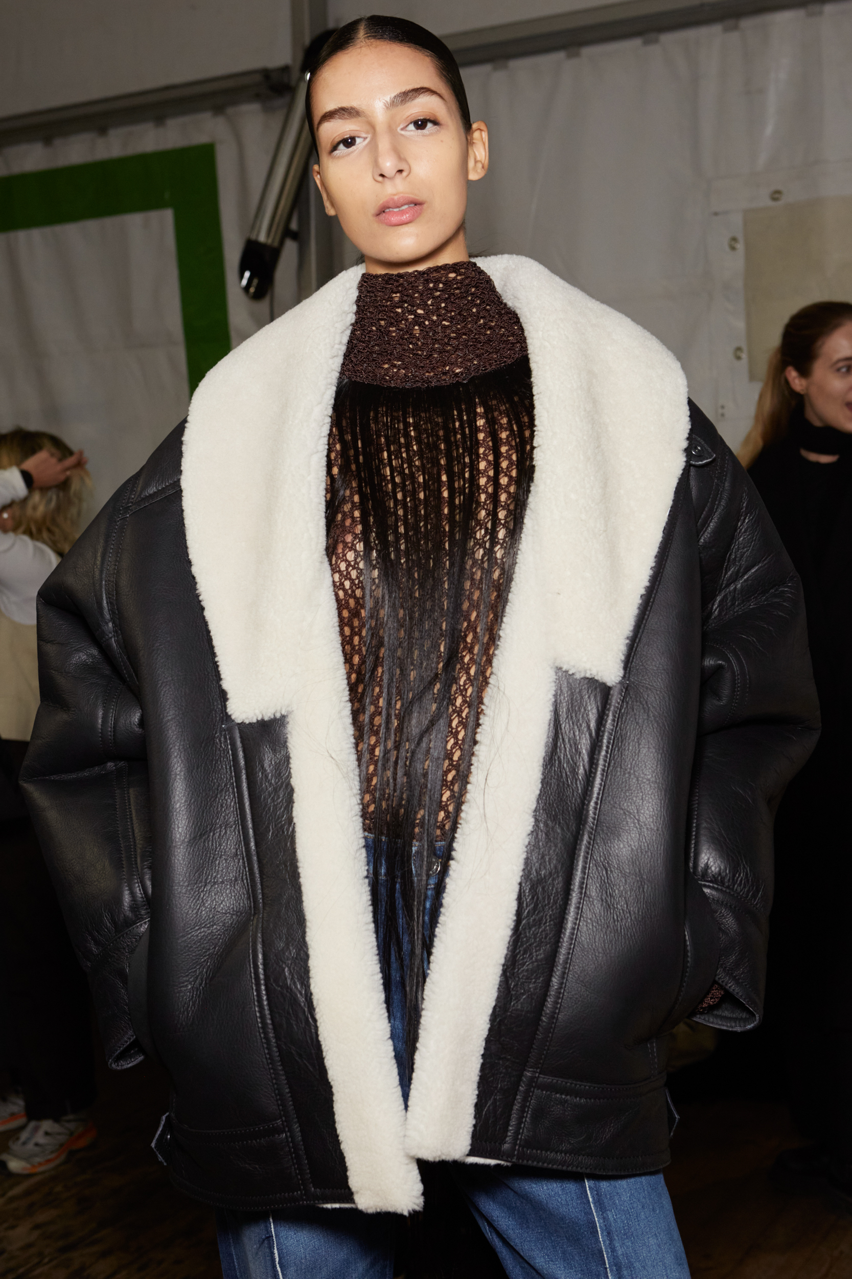 Victoria Beckham Fall 2023 Fashion Show Backstage