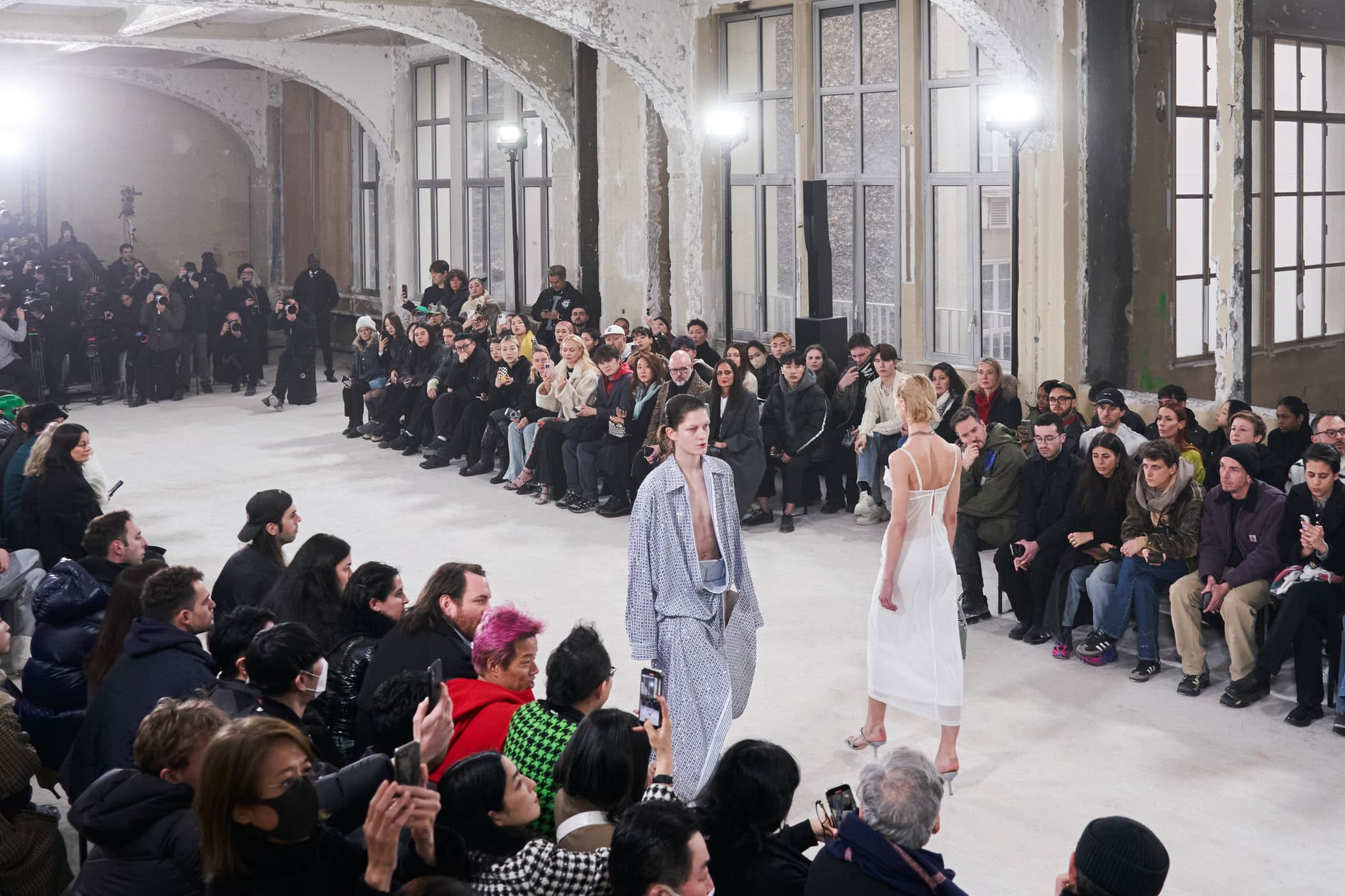 Y Project Fall 2023 Fashion Show Atmosphere