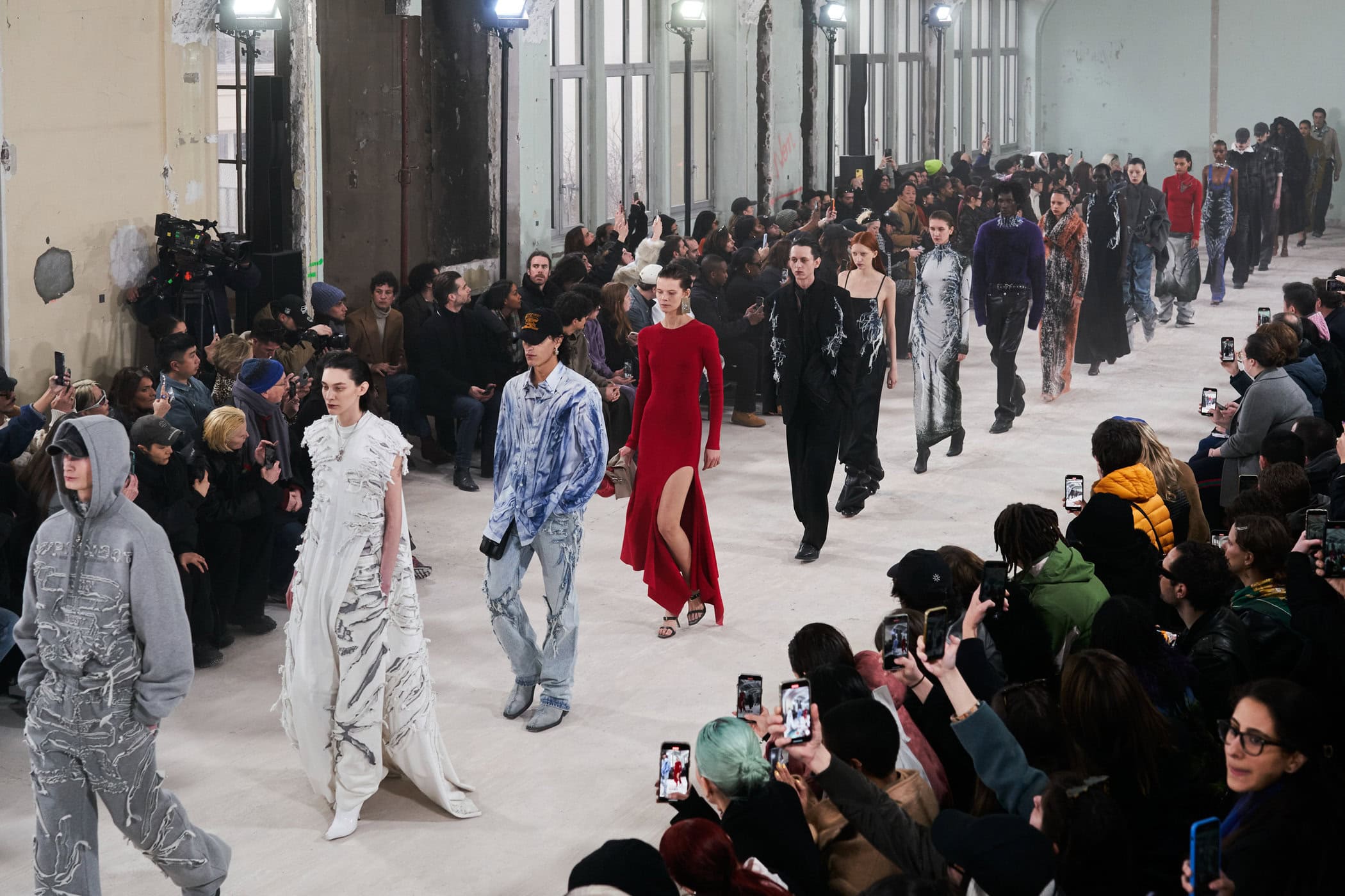Y Project Fall 2023 Fashion Show Atmosphere