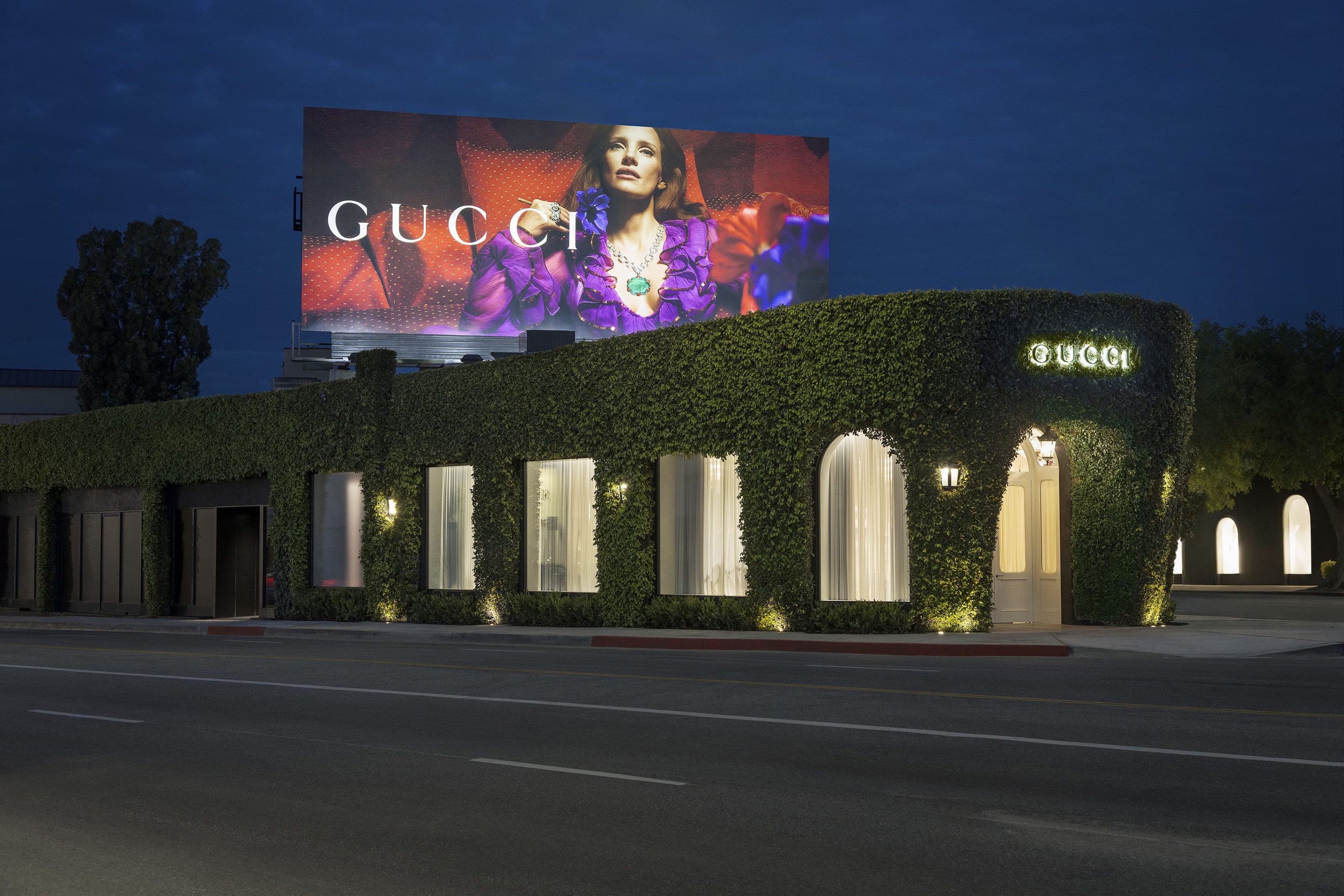 Gucci First Standalone Salon on Melrose Place in Los Angeles