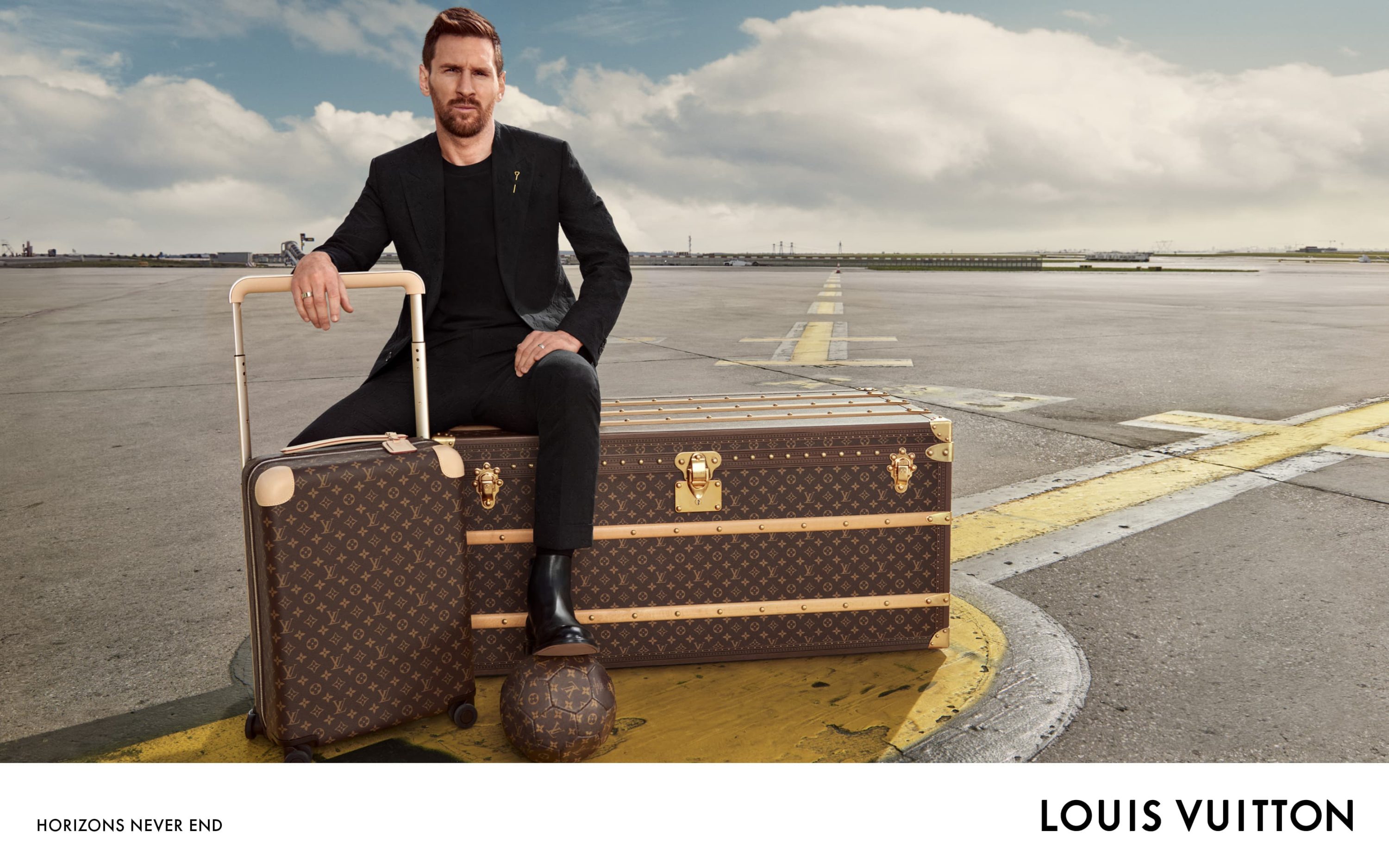 Louis Vuitton: Lionel Messi Stars In The New Louis Vuitton “Horizons Never  End” Travel Campaign - Luxferity