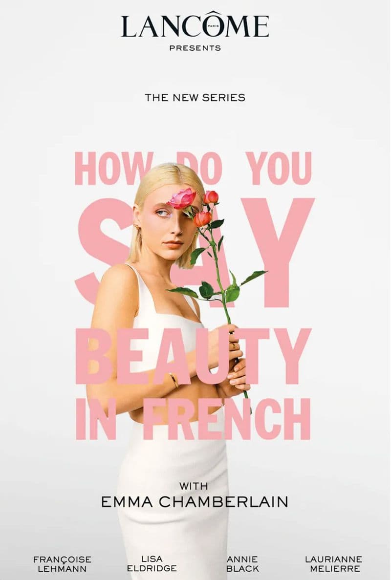 In strategy shift, Lancôme names Emma Chamberlain as new brand