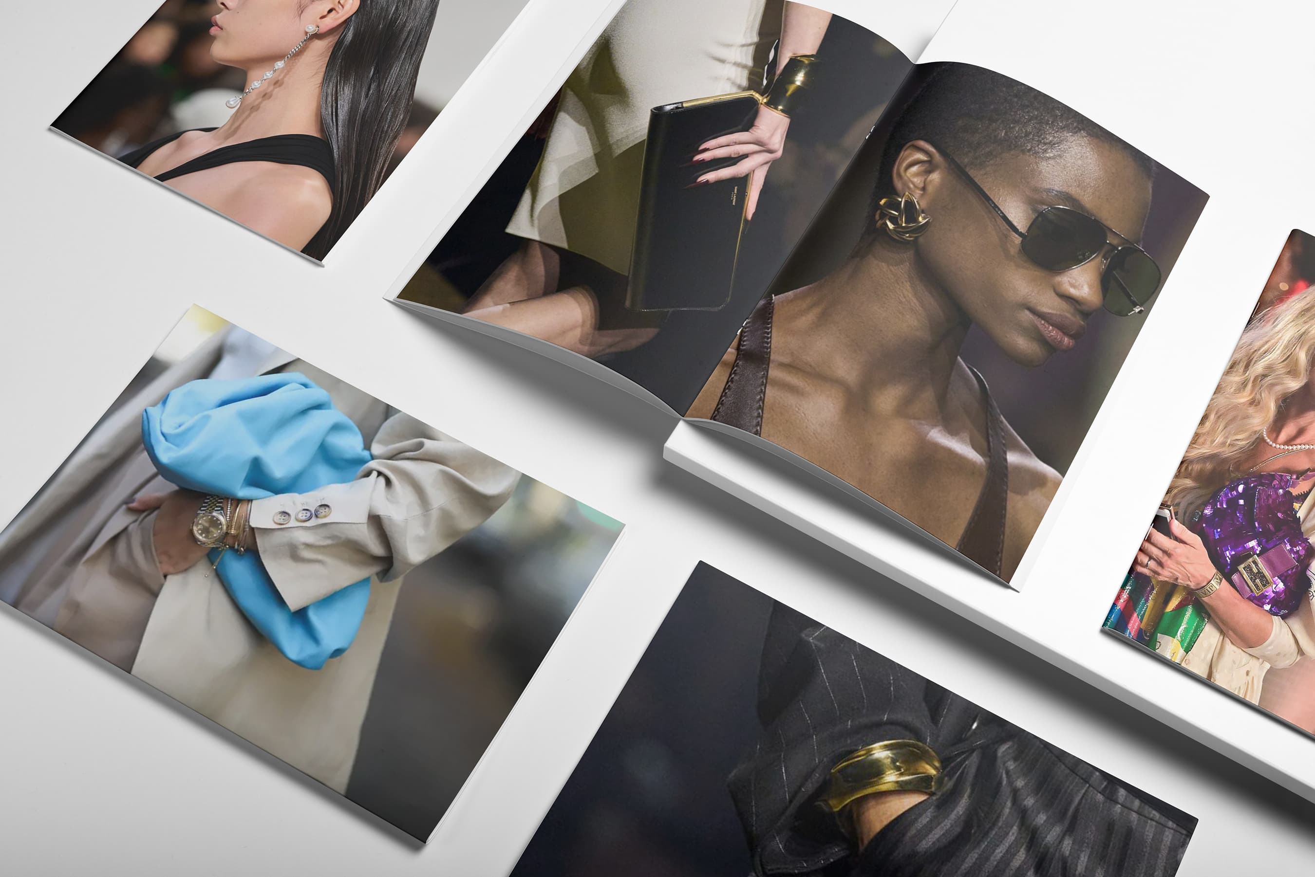 Accessories How to optimize the Value of the under-rated heroes Insight article header image with photos of Saint Laurent and Bottega Veneta