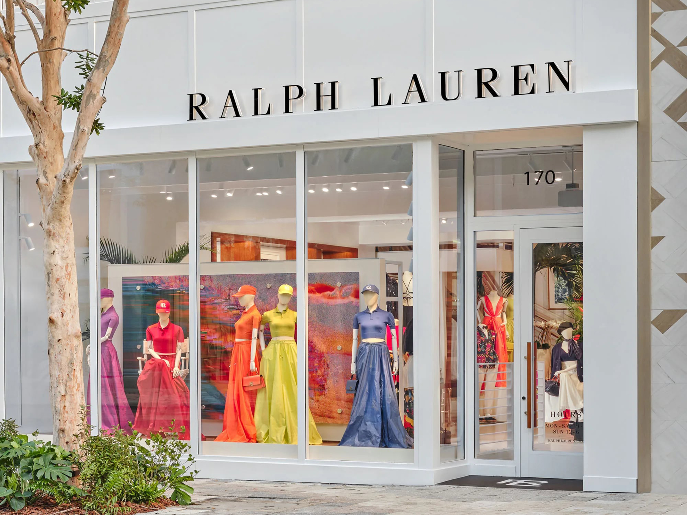 Ralph Lauren unveiled his latest collection at the Museum of
