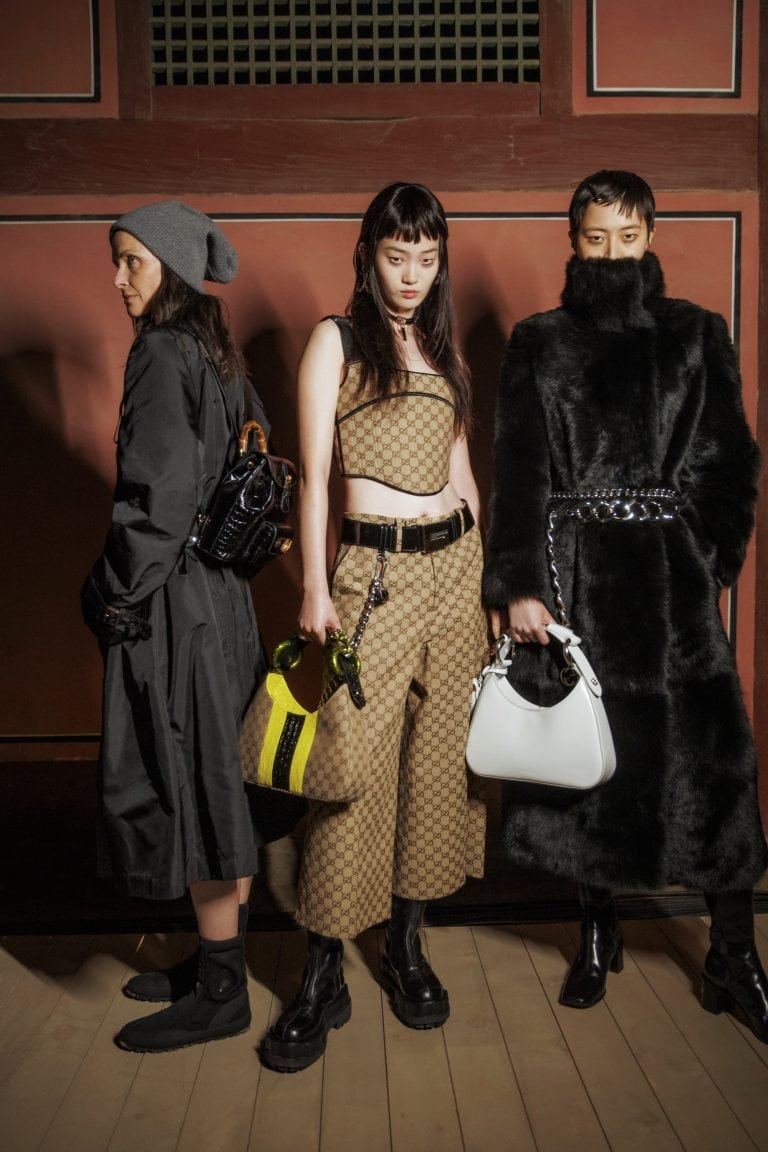 Gucci Cruise 2024 Fashion Show Backstage