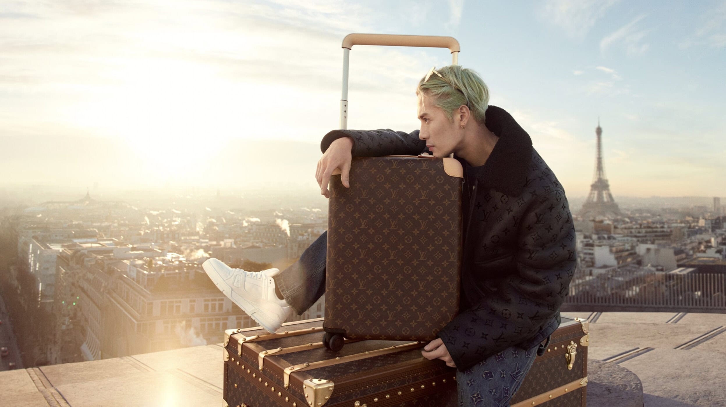 Louis Vuitton 'Malle Vesitiaire' 2023 Ad Campaign