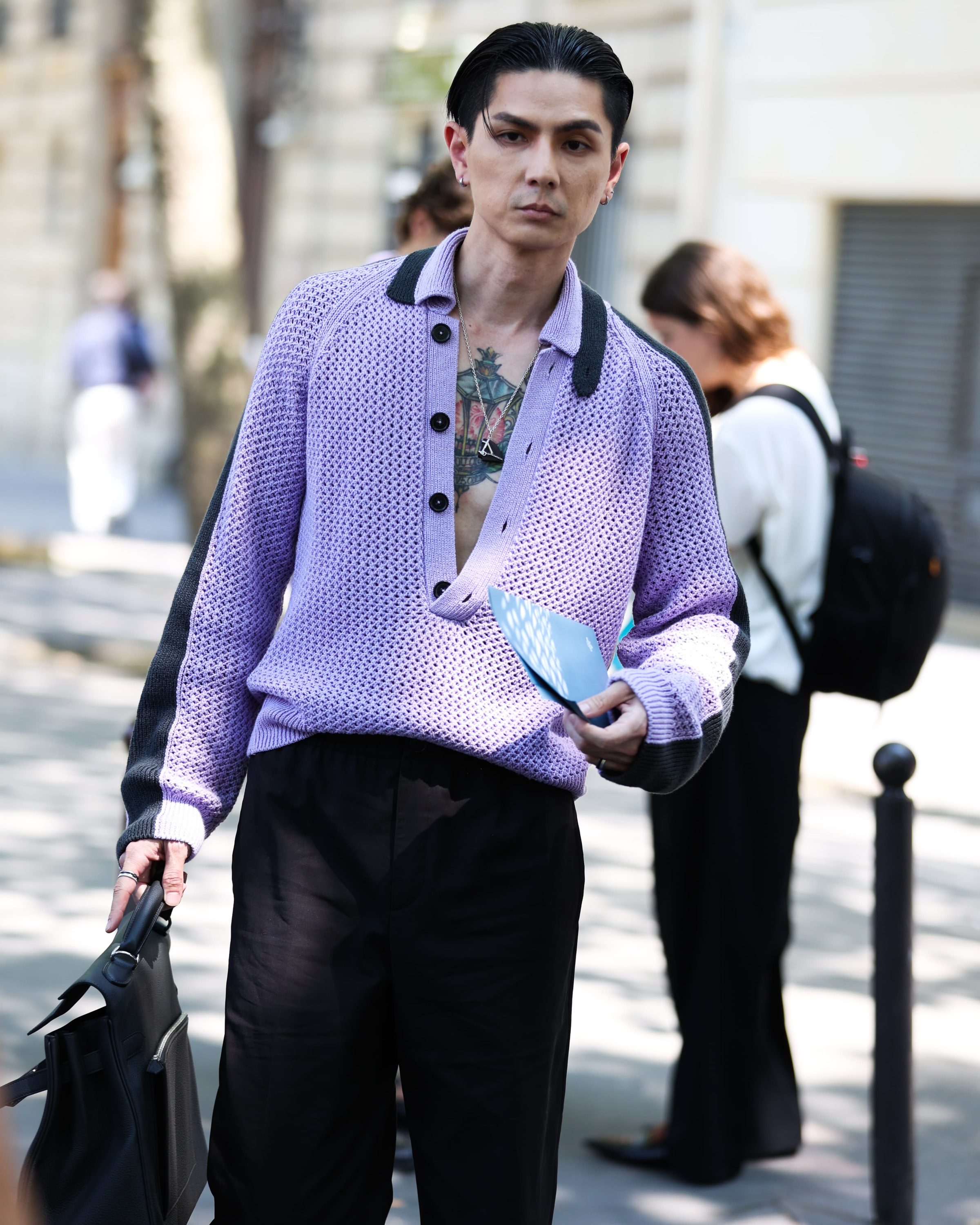 Paris Men's Street Style Spring 2024 By Thomas Razzano | The Impression