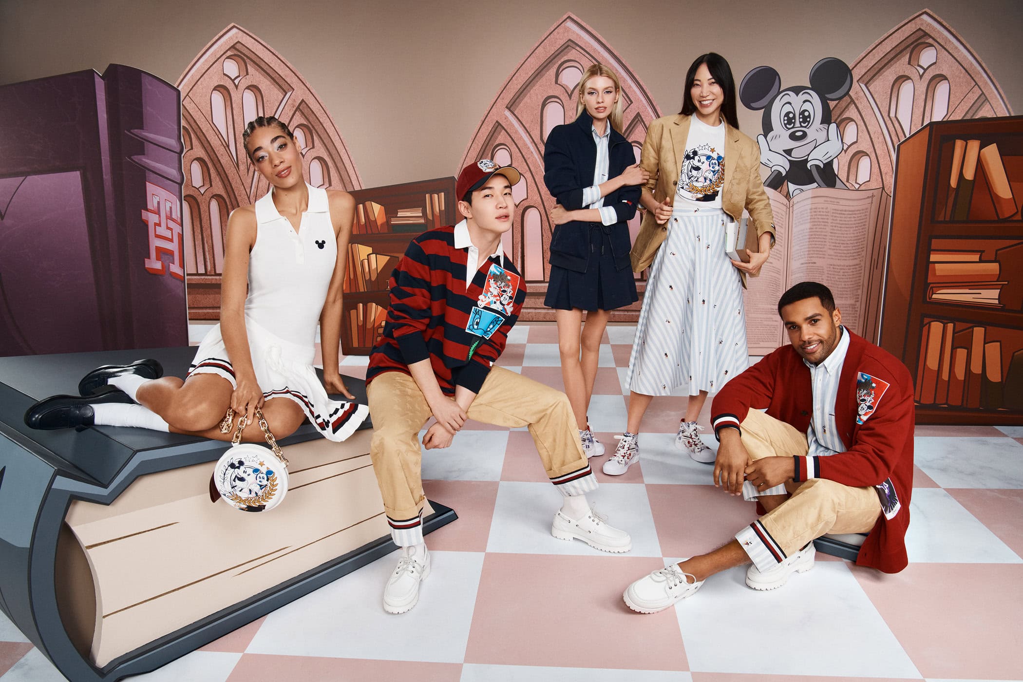 Disney x Tommy Hilfiger 2023 Ad Campaign