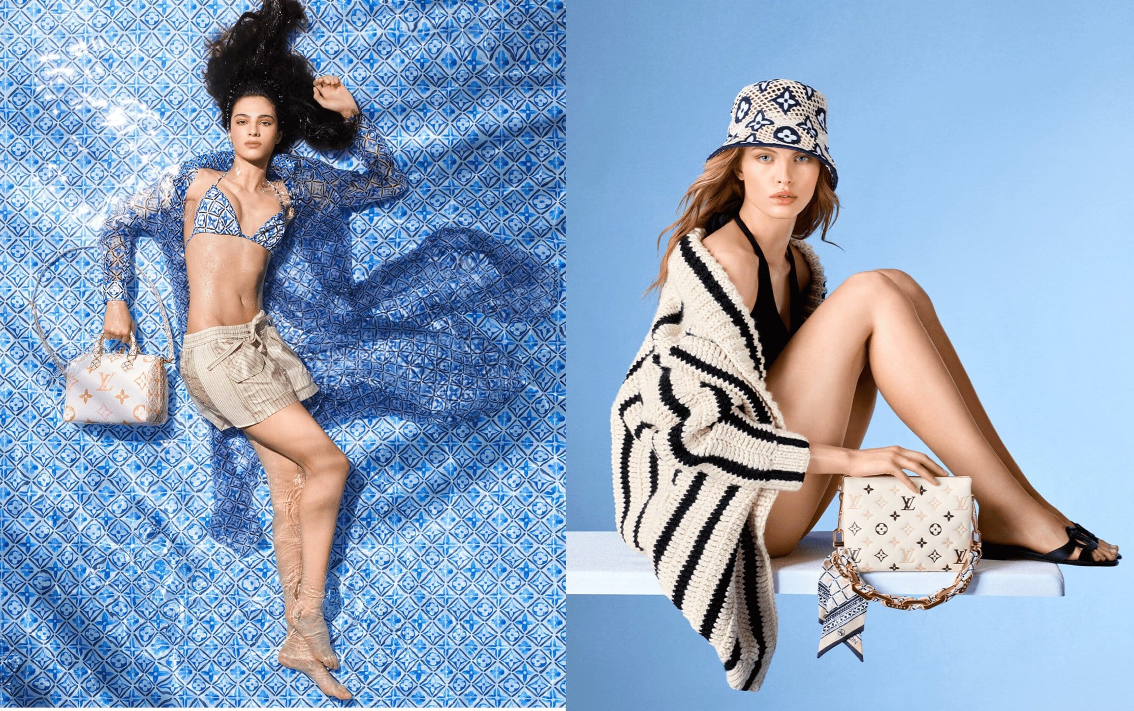 Louis Vuitton 'By the Pool' Summer 2023 Ad Campaign