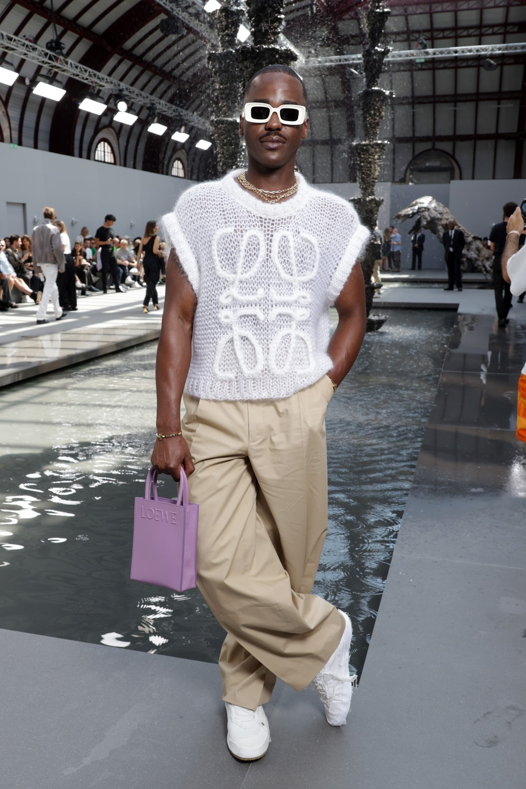 Loewe Spring 2024 Men’s Fashion Show Celebrities and Influencers | The ...