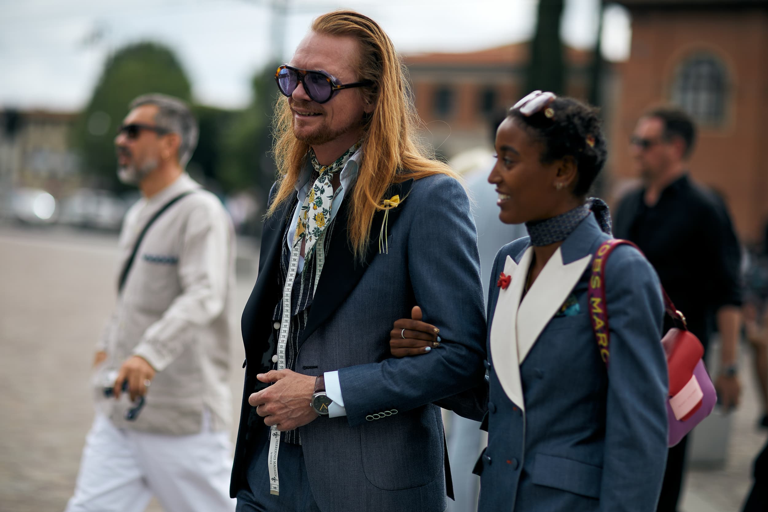 Pitti Uomo Men's Street Style Spring 2024 | The Impression
