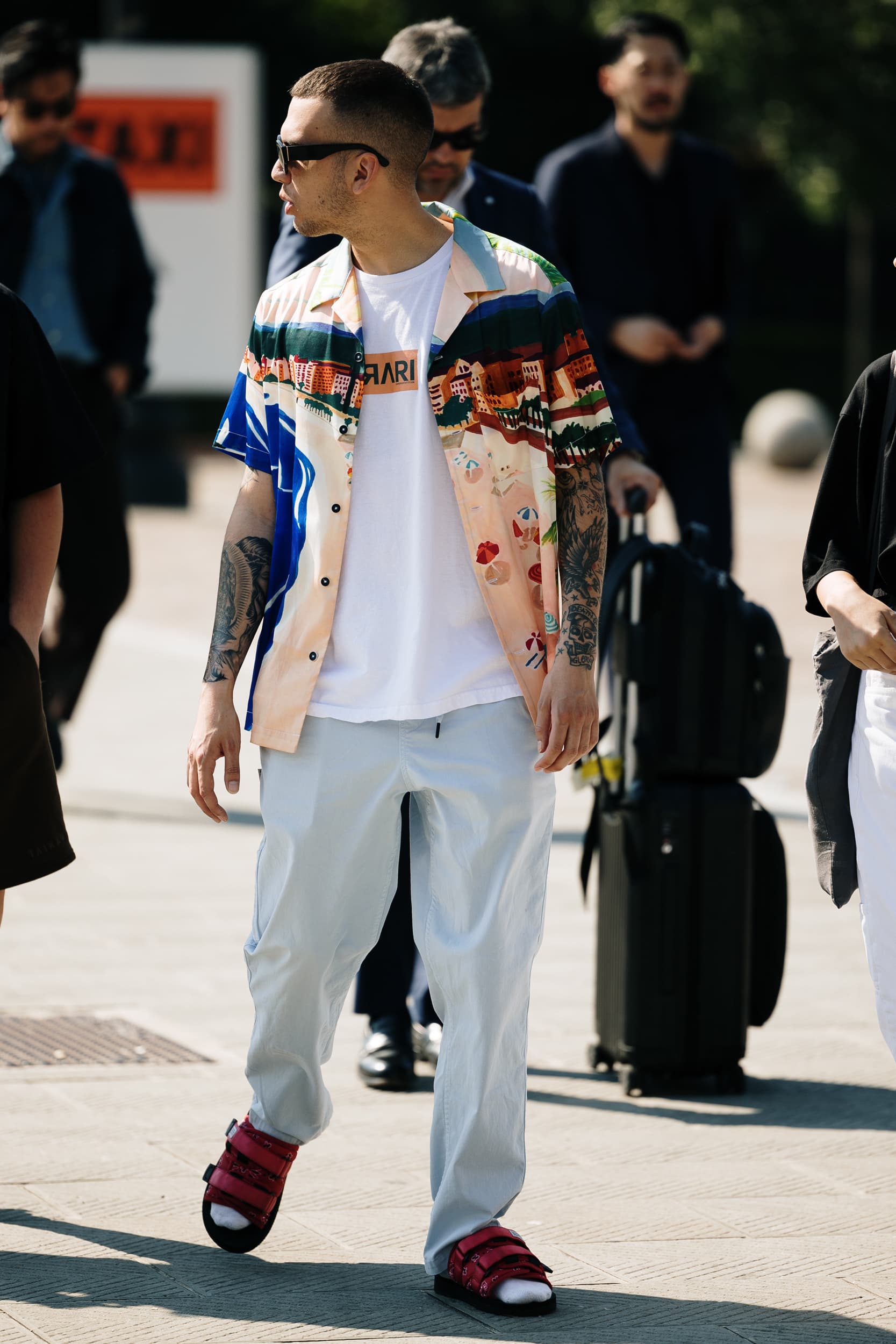 Pitti Uomo Men's Fashion Week Spring 2024 Street Style | The Impression