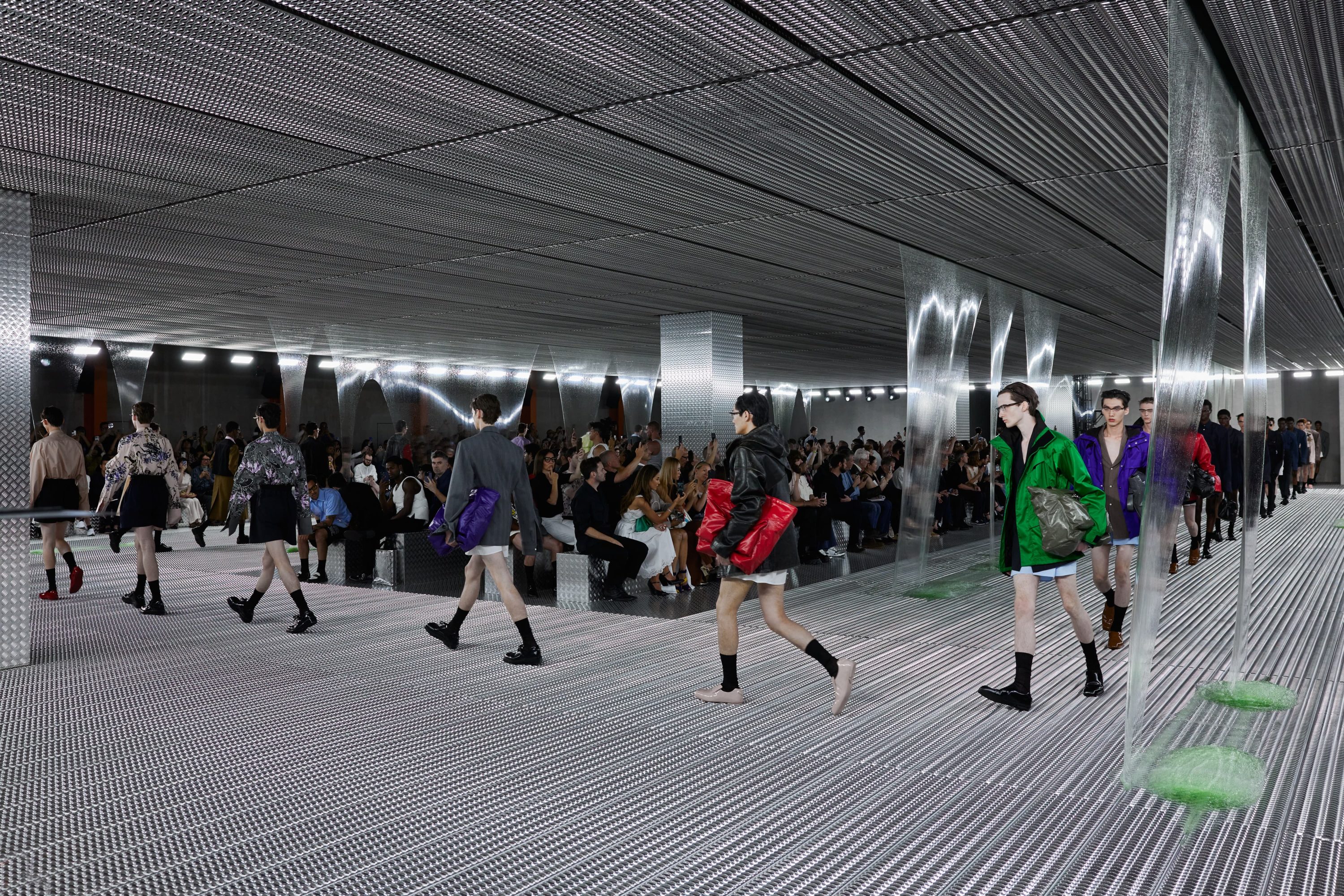 Prada Spring 2024 Men’s Fashion Show Atmosphere | The Impression