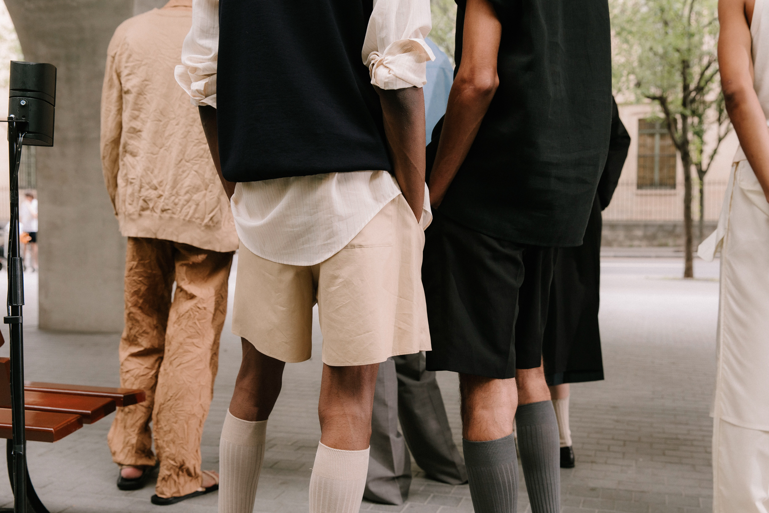 Auralee Spring 2024 Men’s Fashion Show Backstage