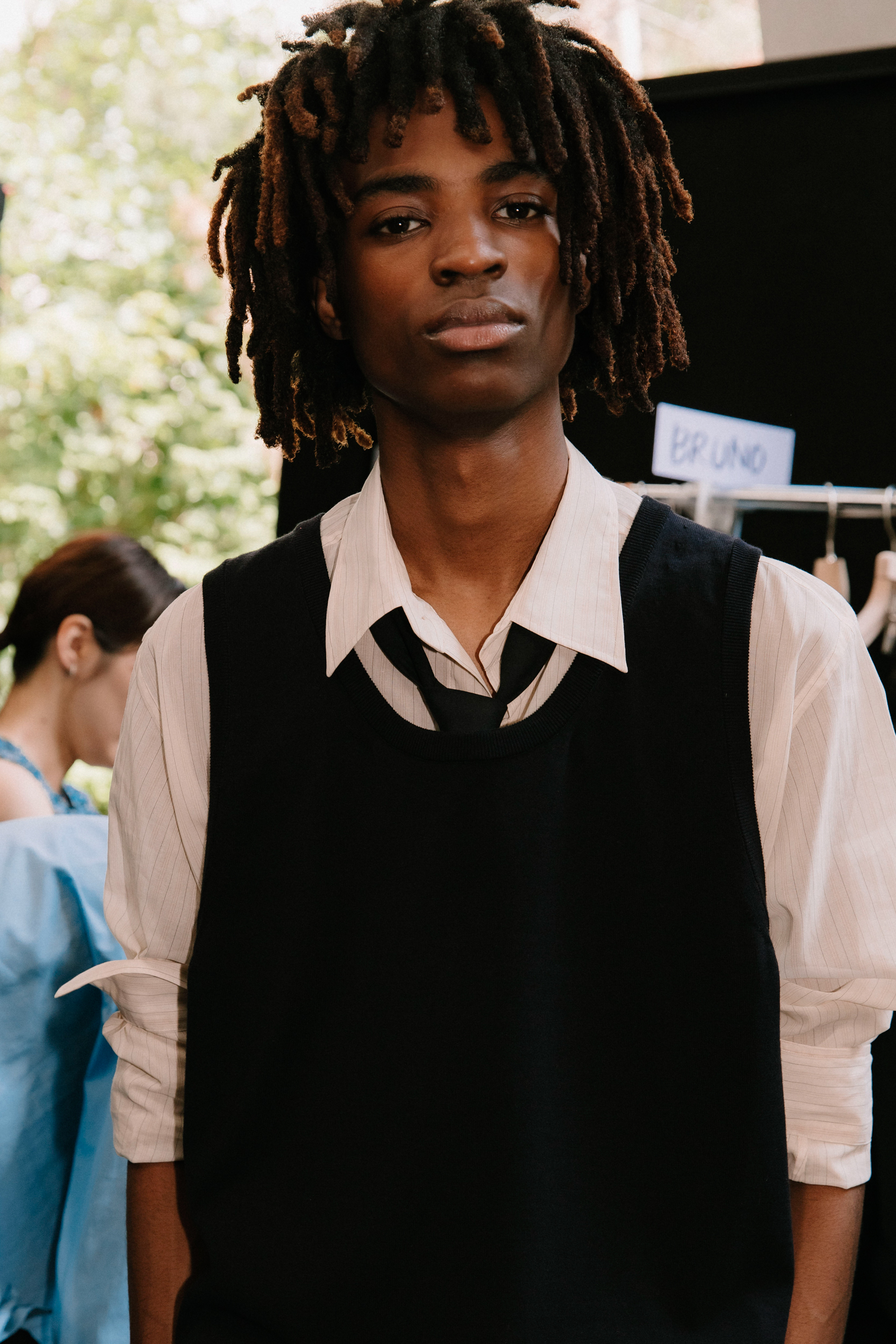 Auralee Spring 2024 Men’s Fashion Show Backstage