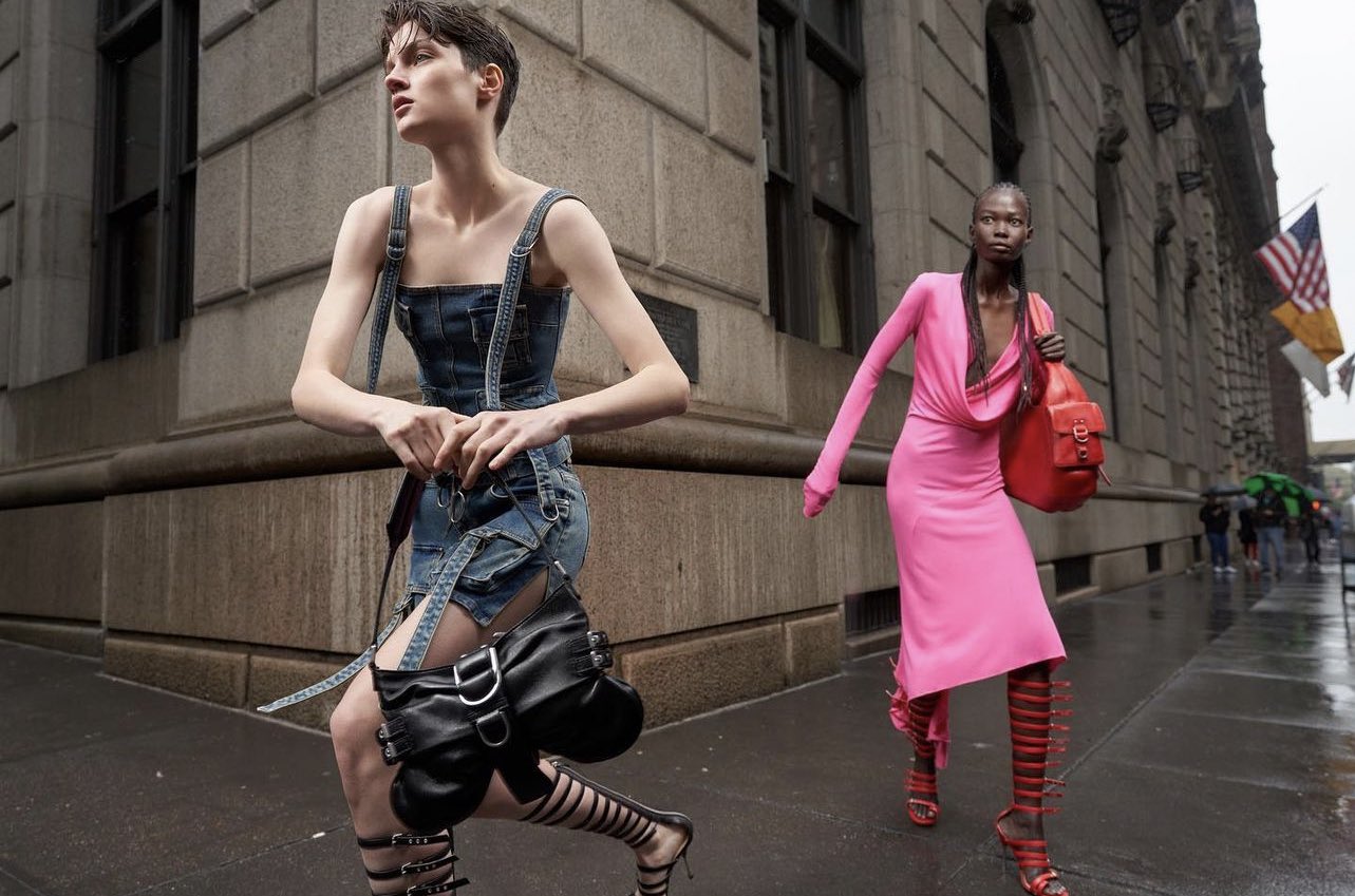 Blumarine 'A City Tale' Pre-Fall 2023 ad campaign photo