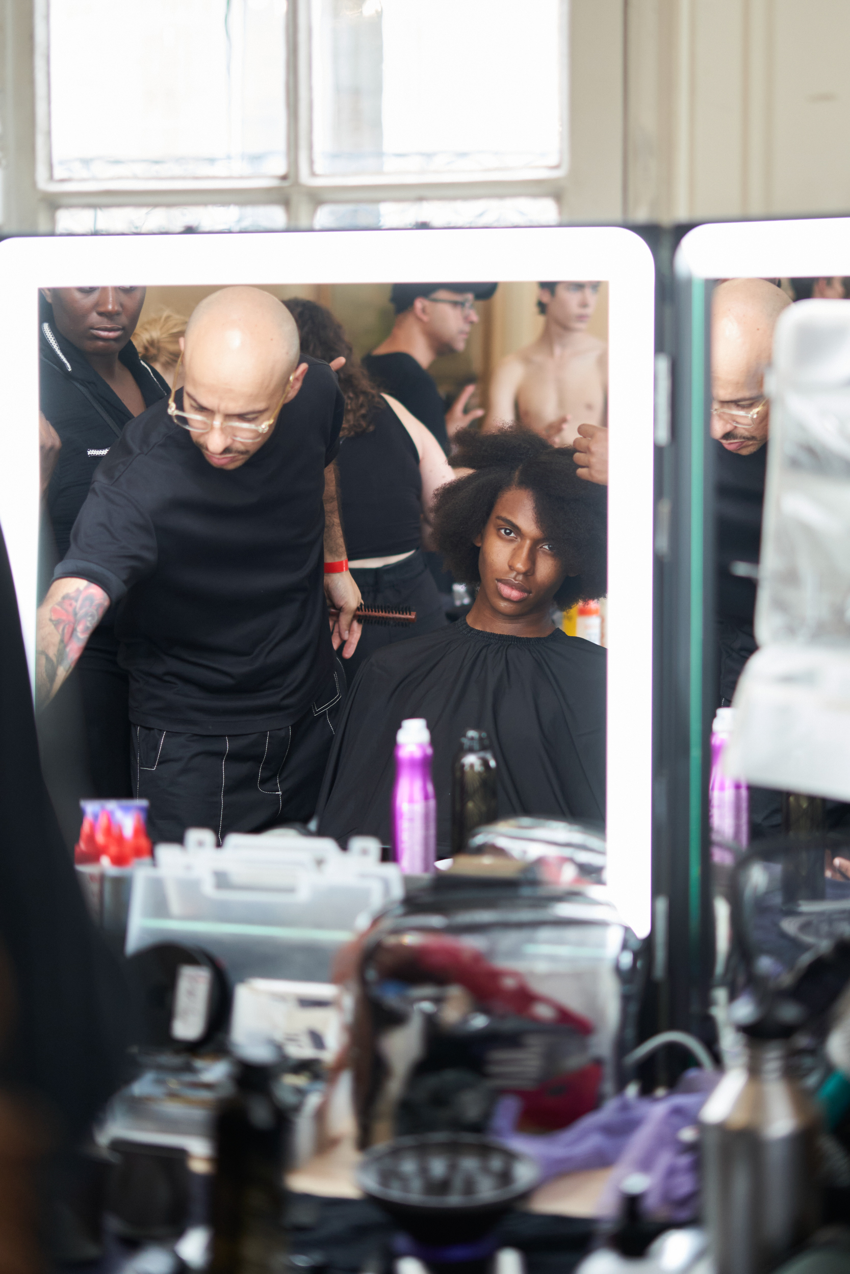 Denzilpatrick Spring 2024 Men’s Fashion Show Backstage