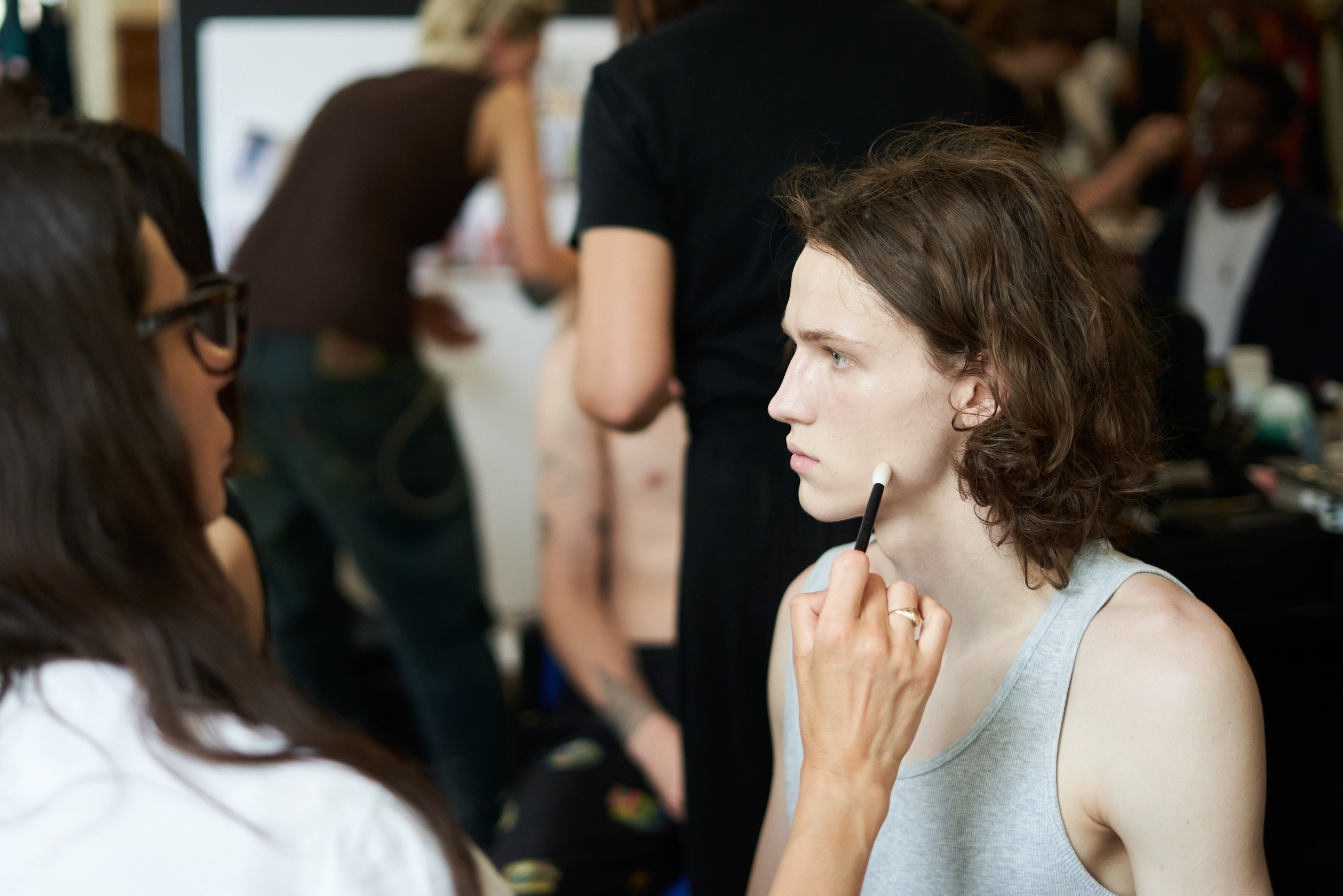 Denzilpatrick Spring 2024 Men’s Fashion Show Backstage