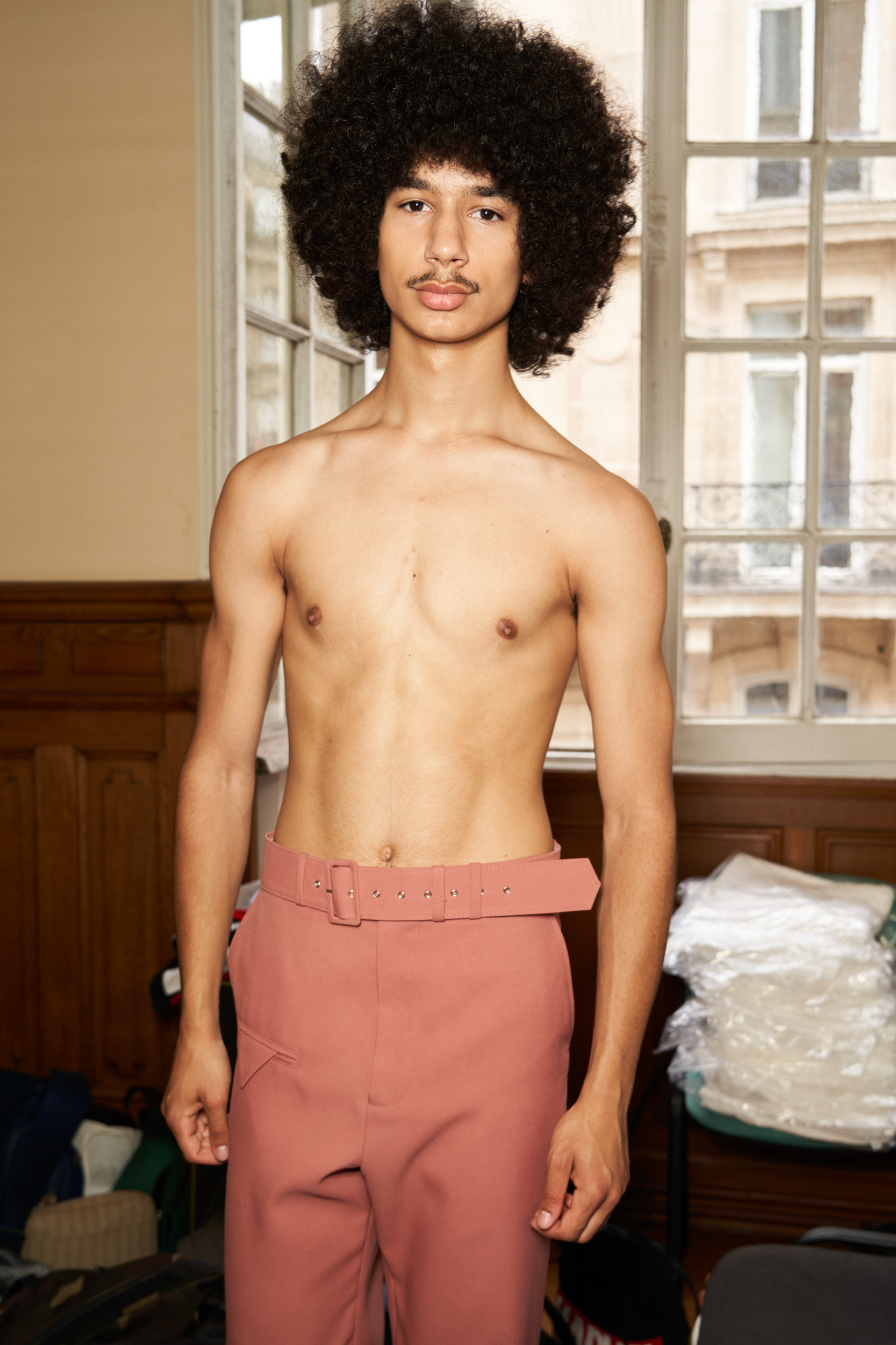 Denzilpatrick Spring 2024 Men’s Fashion Show Backstage