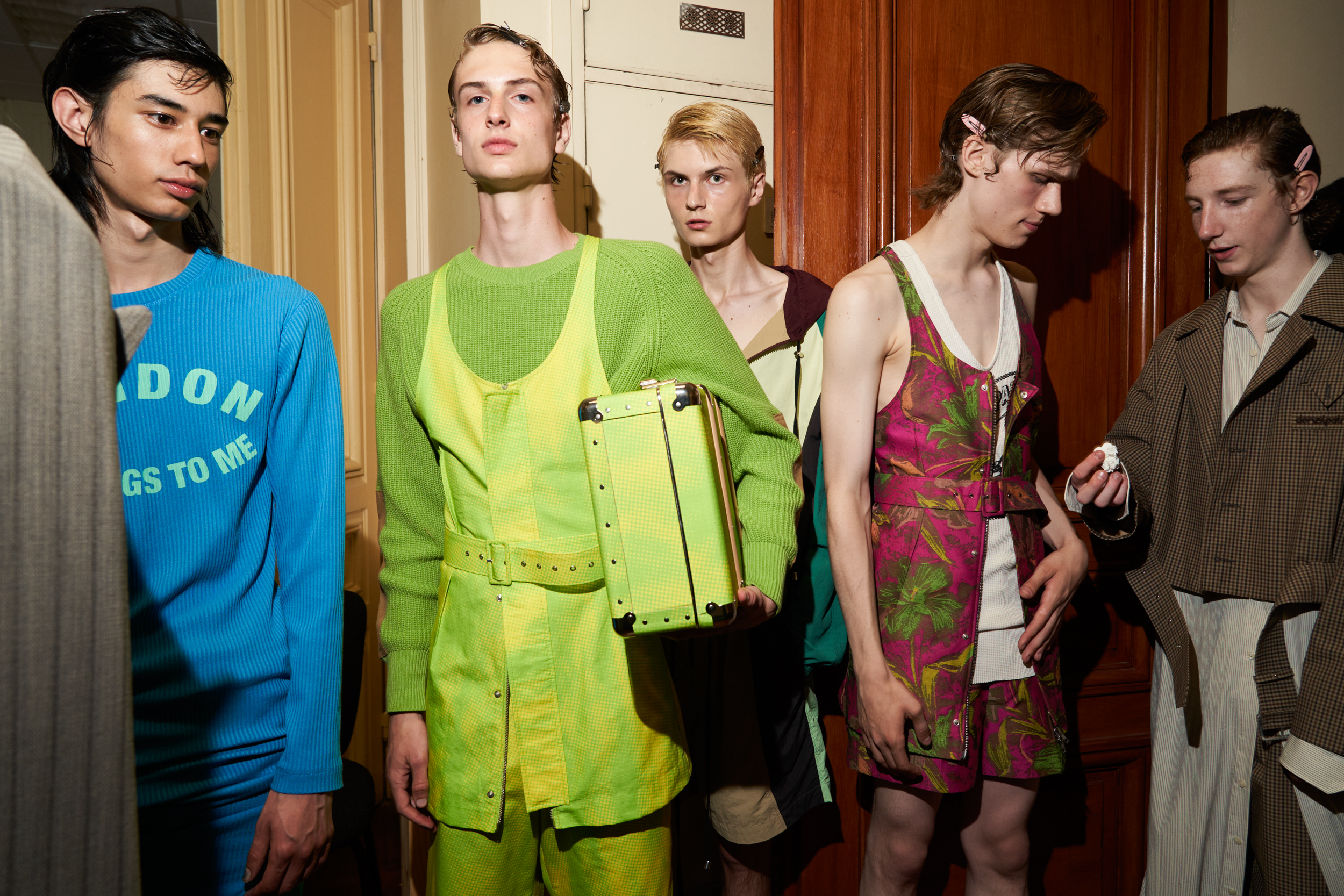 Denzilpatrick Spring 2024 Men’s Fashion Show Backstage