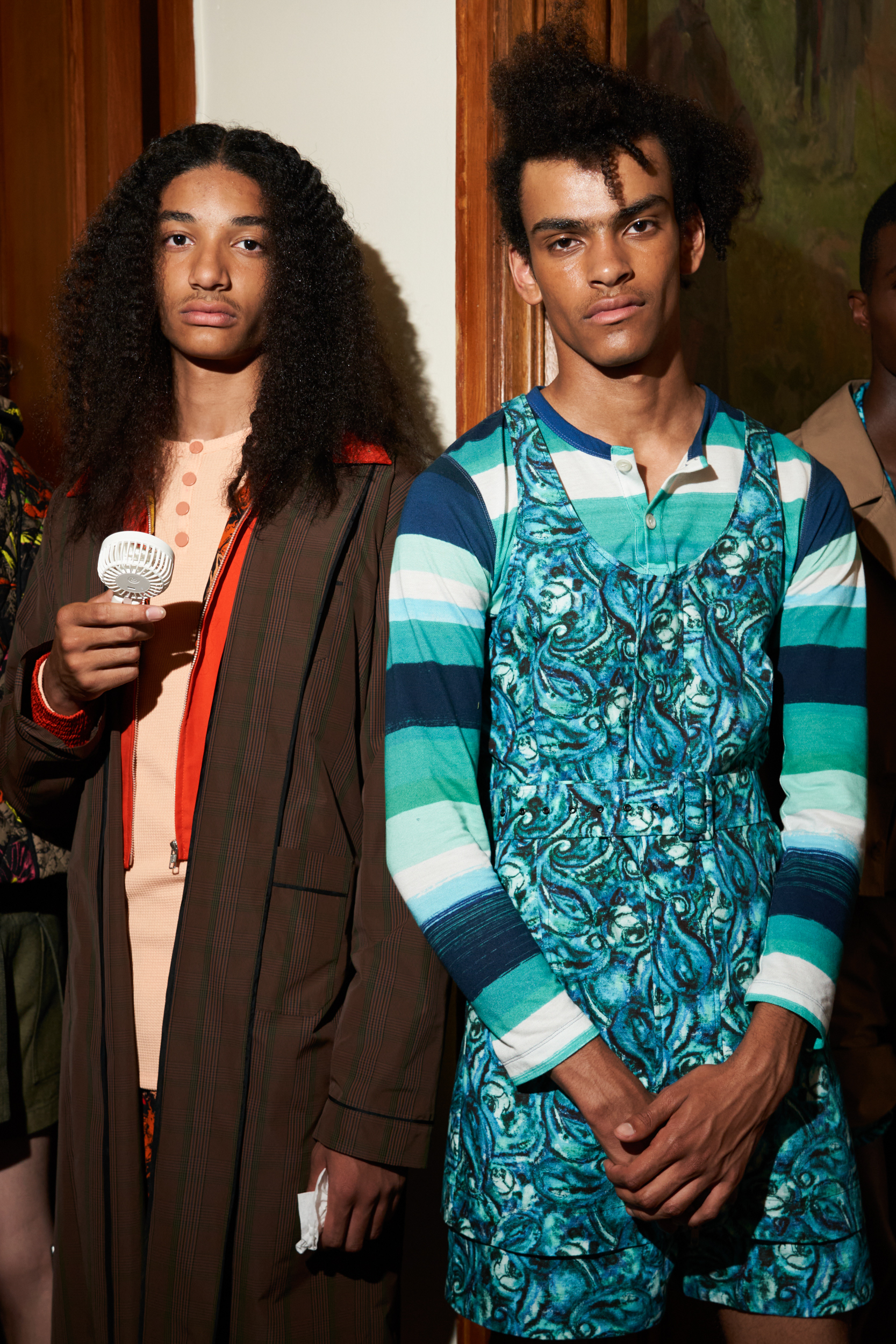 Denzilpatrick Spring 2024 Men’s Fashion Show Backstage