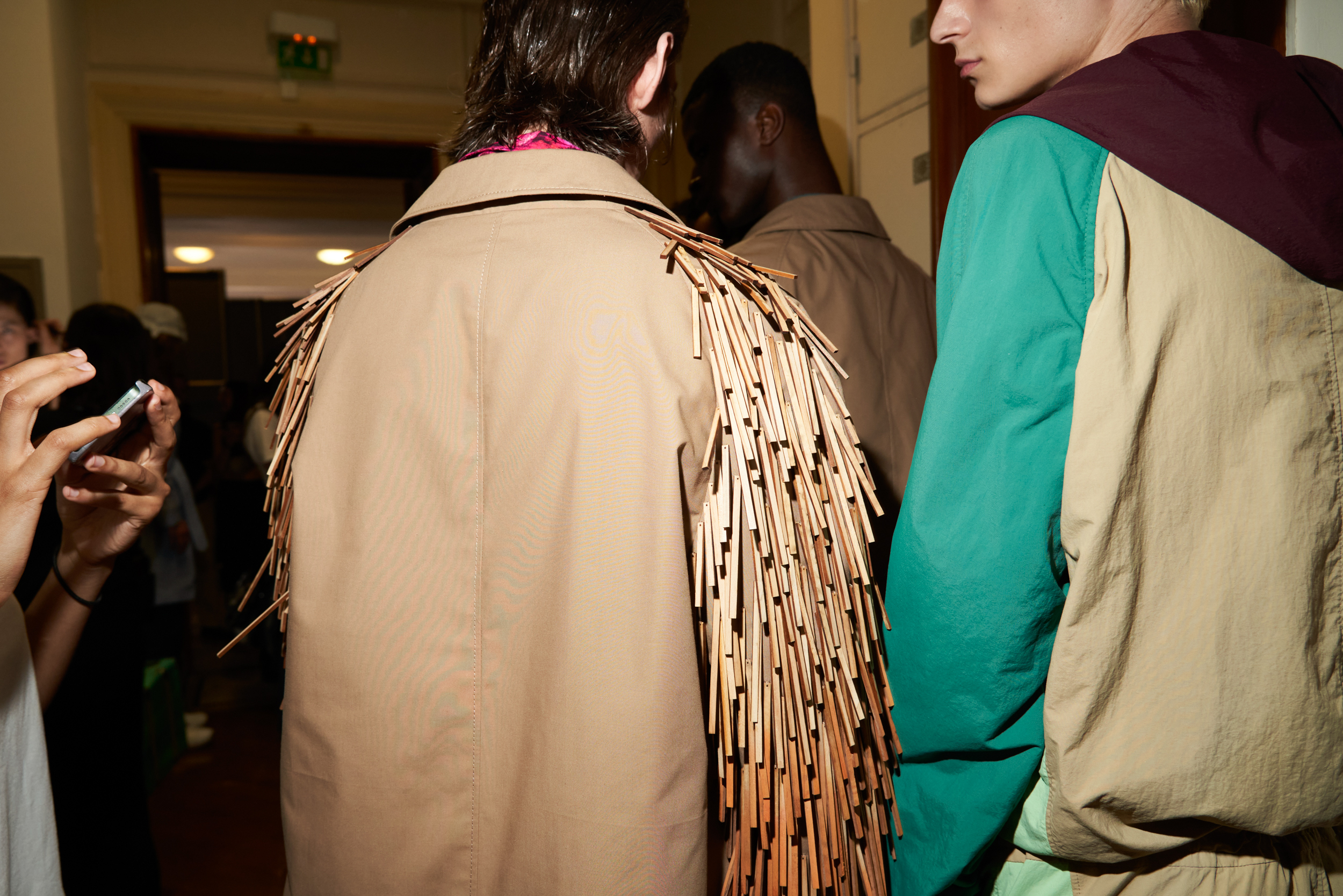 Denzilpatrick Spring 2024 Men’s Fashion Show Backstage