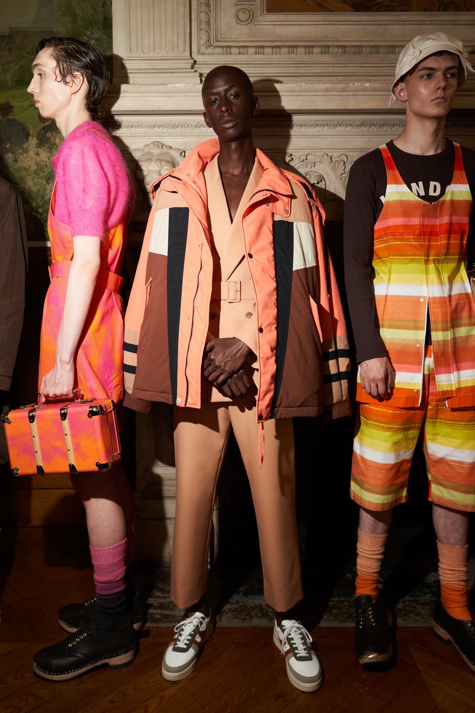 Denzilpatrick Spring 2024 Men’s Fashion Show Backstage