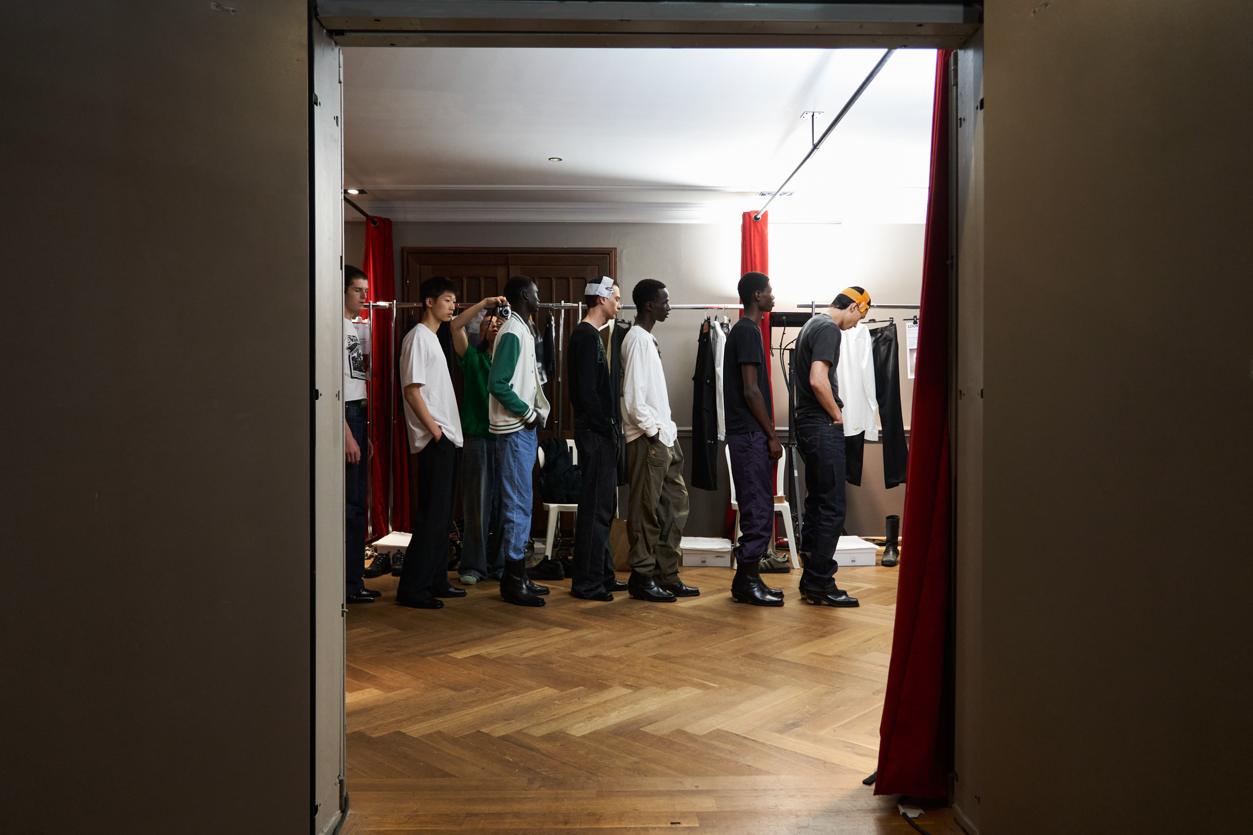 Egonlab Spring 2024 Men’s Fashion Show Backstage