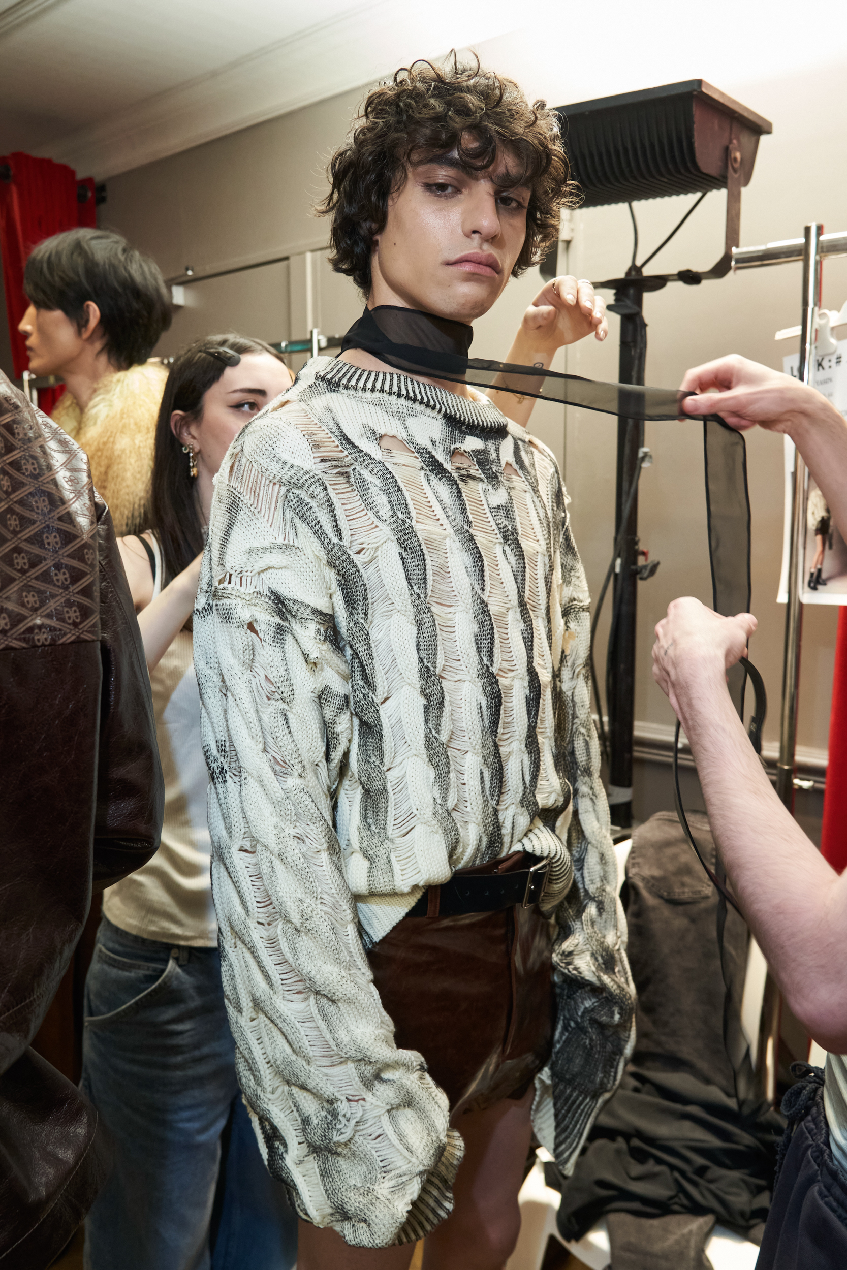 Egonlab Spring 2024 Men’s Fashion Show Backstage