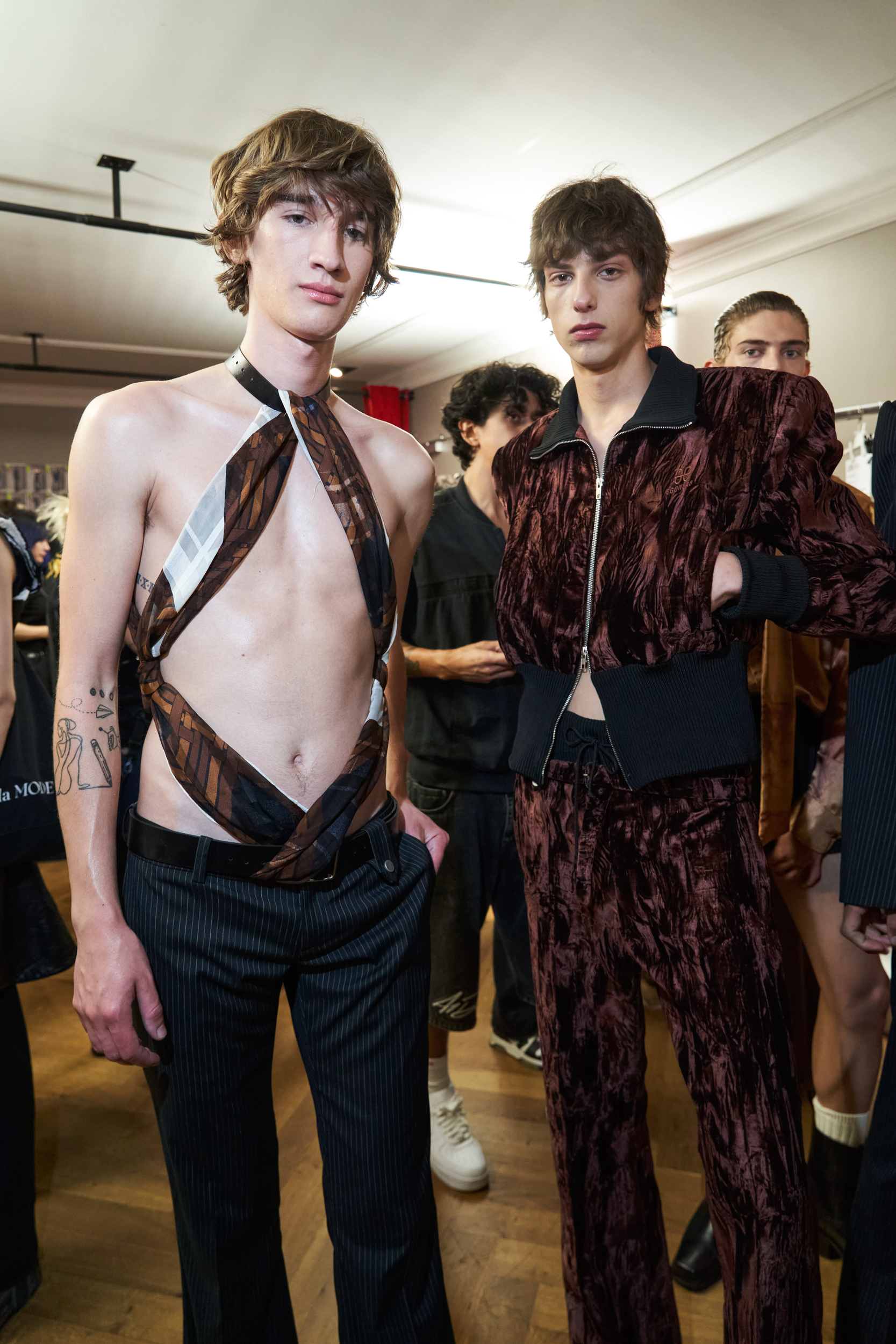 Egonlab Spring 2024 Men’s Fashion Show Backstage