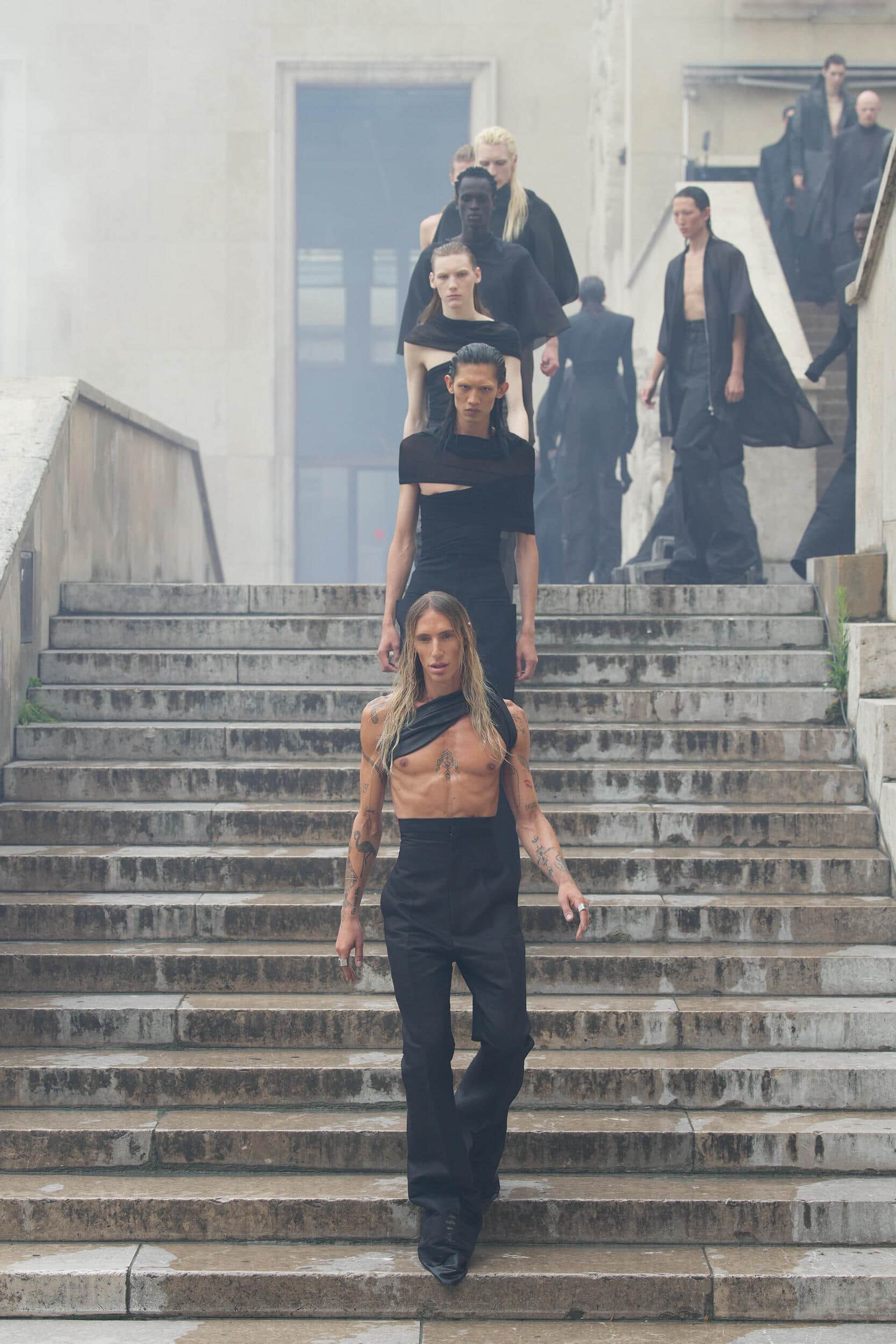 Rick Owens Spring Men’s 2024 Fashion Show